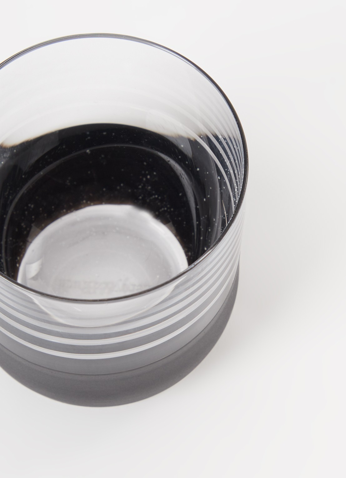 Villeroy & Boch Manufacture Rock shotglas 4 cl set van 4 - voorkant 2 zwart