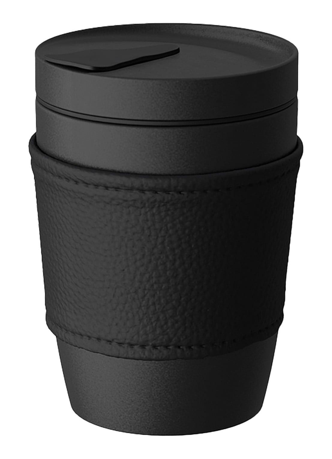 Villeroy & Boch Manufacture Rock To Go koffiebeker 29 cl - voorkant 4 donkergrijs