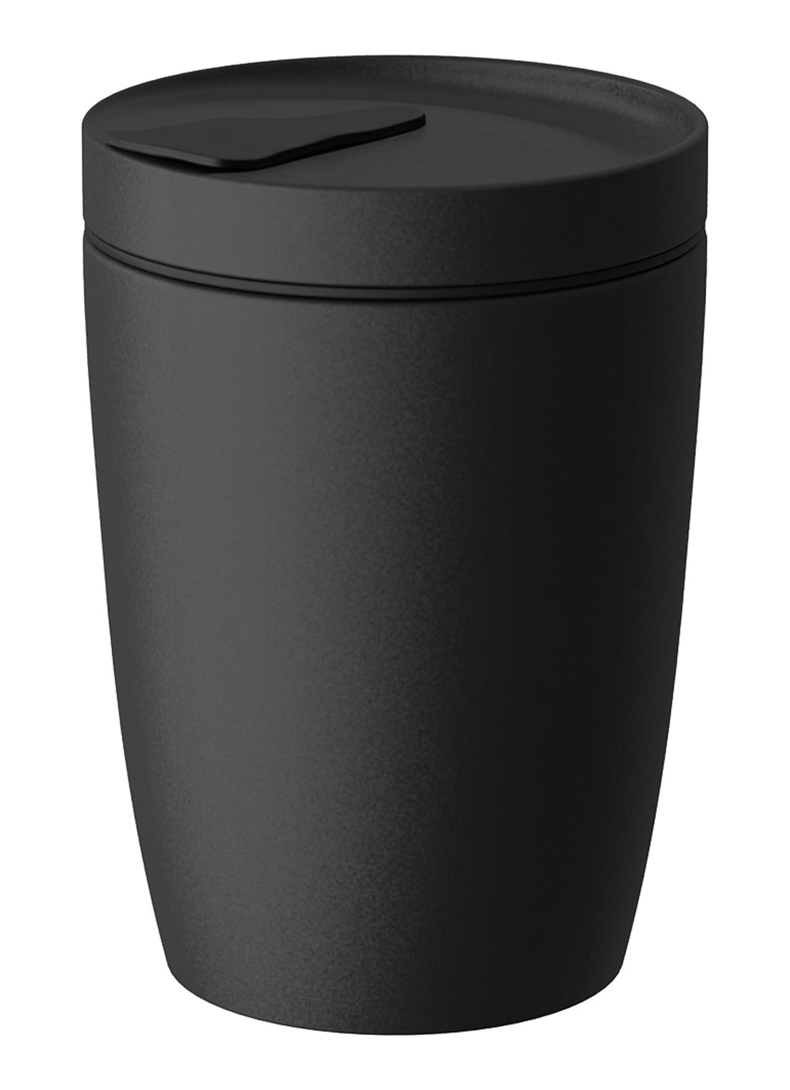 Villeroy & Boch Manufacture Rock To Go koffiebeker 29 cl - voorkant 5 donkergrijs