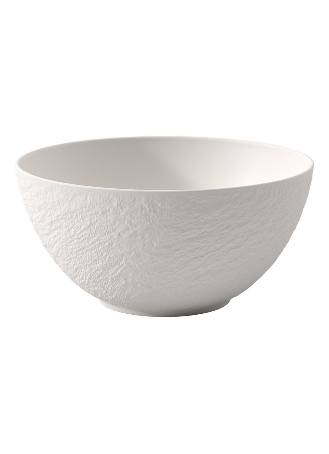 Villeroy & Boch Manufacture saladeschaal  - voorkant 2 gebroken wit