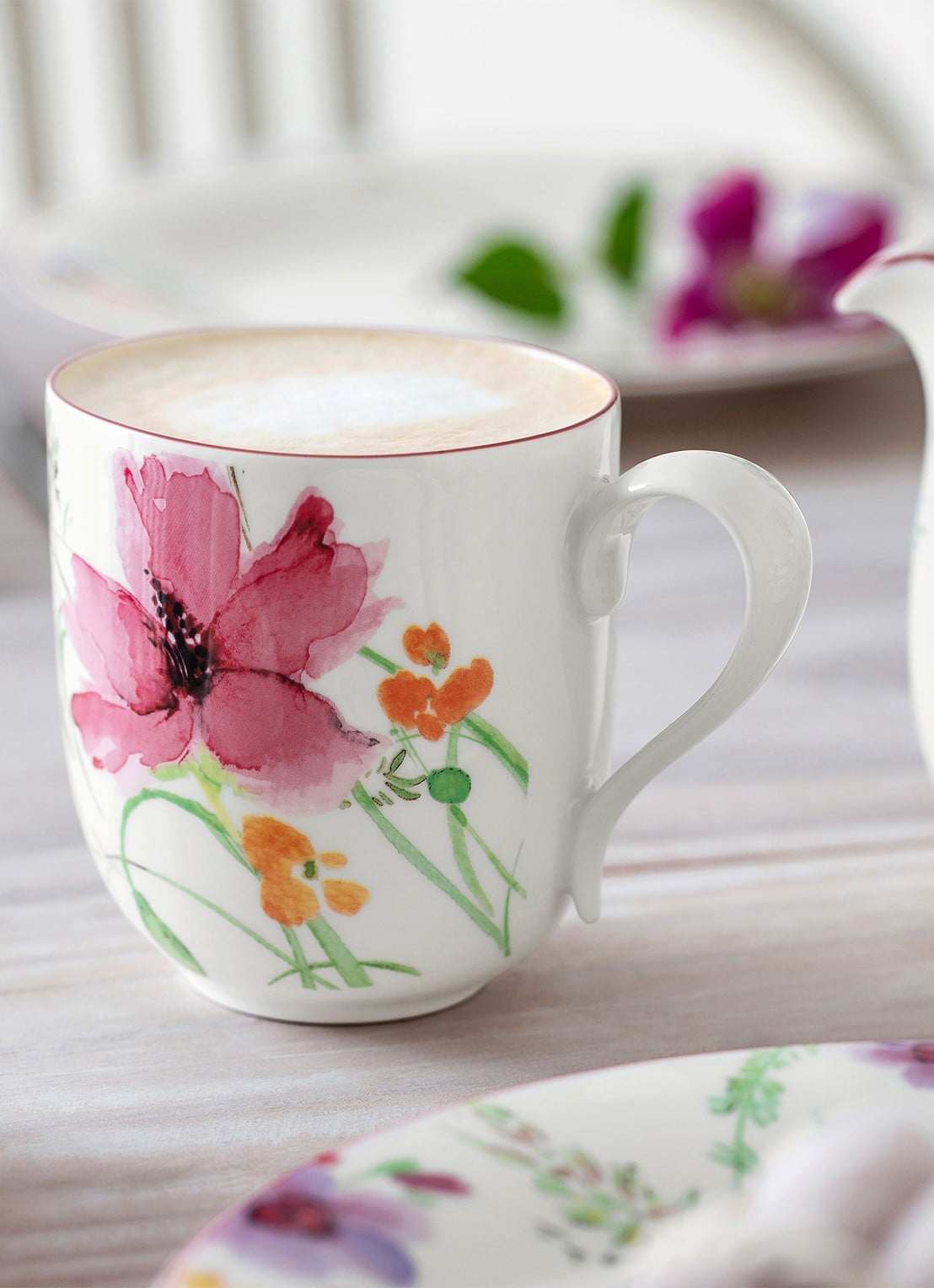 Villeroy & Boch Mariefleur Basic mok 48 cl - voorkant 4 undefined
