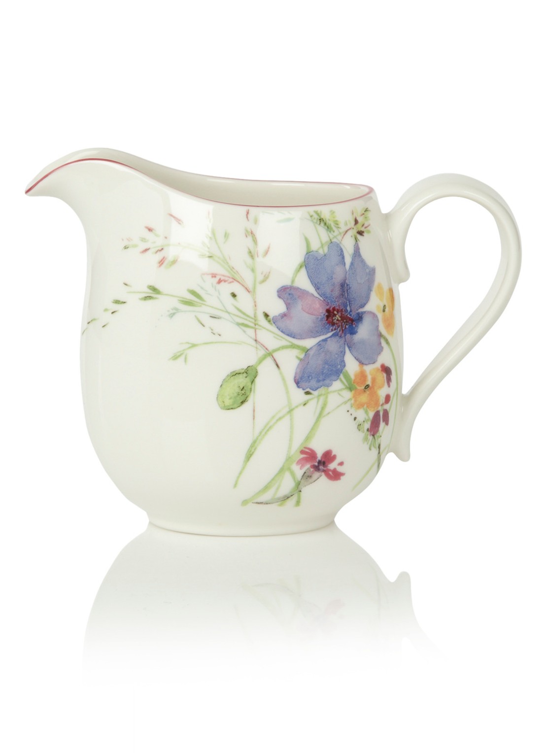 Villeroy & Boch Mariefleur melkkan 30 cl - voorkant 3 gebroken wit