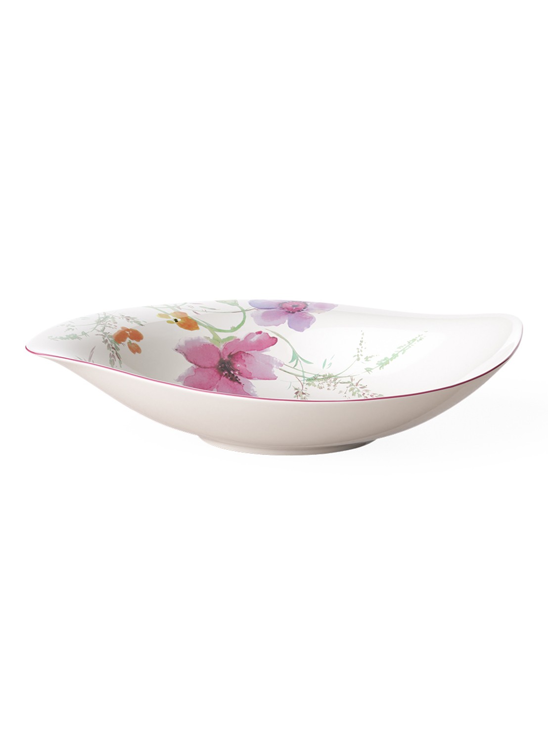 Villeroy & Boch Mariefleur serveerschaal 29 cm - voorkant 2 gebroken wit