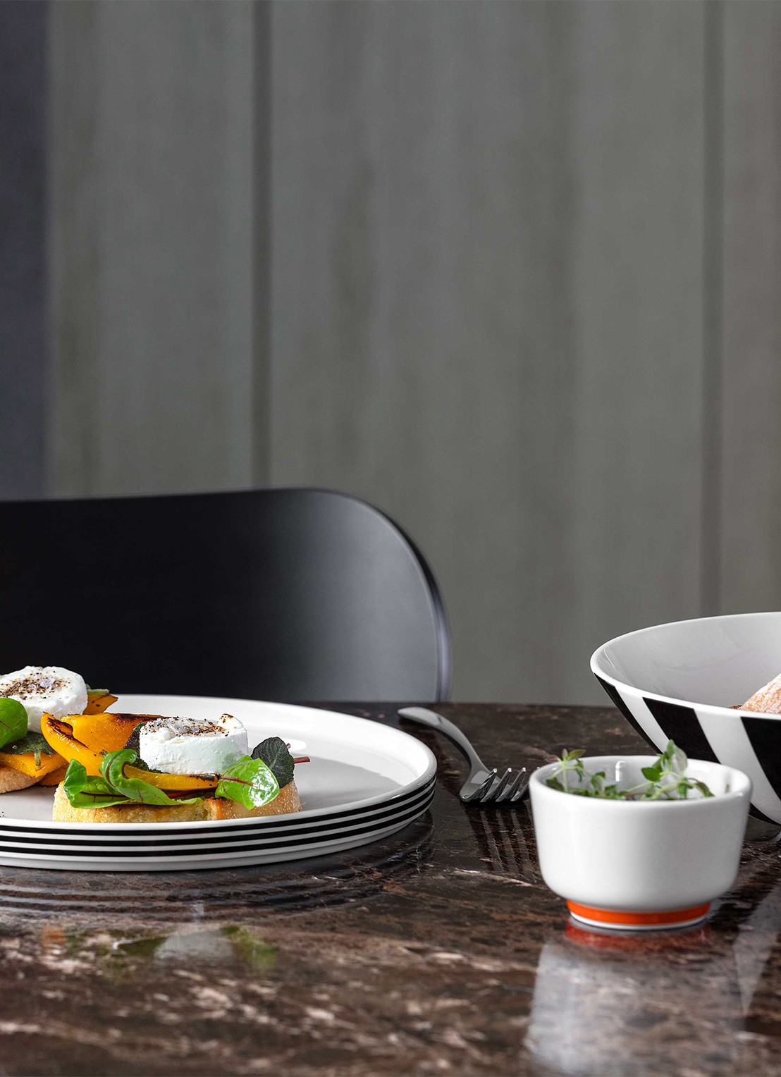 Villeroy & Boch Memphis dinerbord 24 cm - voorkant 3 gebroken wit