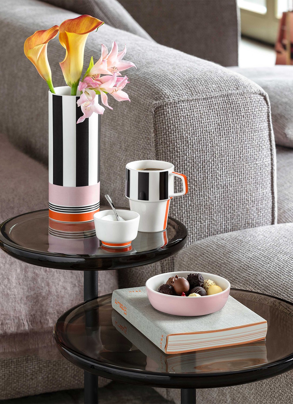 Villeroy & Boch Memphis dipschaal 8 cm - detail 3 gebroken wit