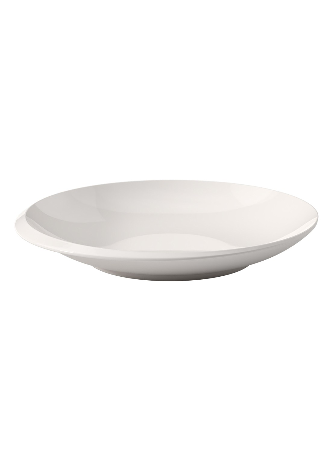 Villeroy & Boch NewMoon diep bord 25 cm - voorkant creme