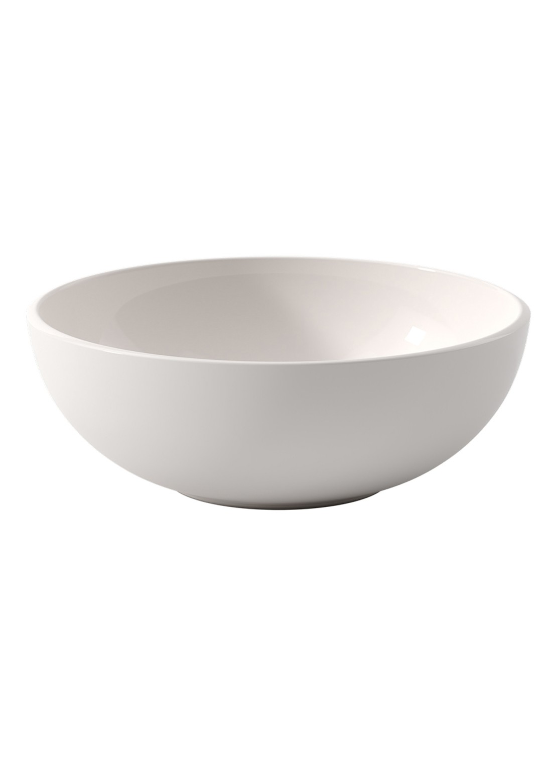 Villeroy & Boch NewMoon kom 23 cm - voorkant 3 gebroken wit