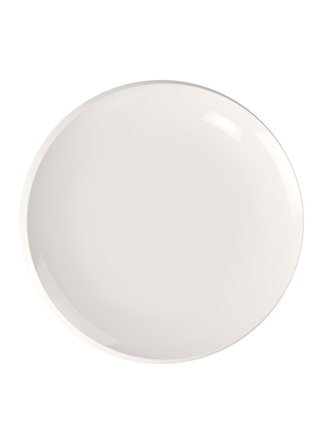 Villeroy & Boch NewMoon onderbord 32 cm - voorkant creme