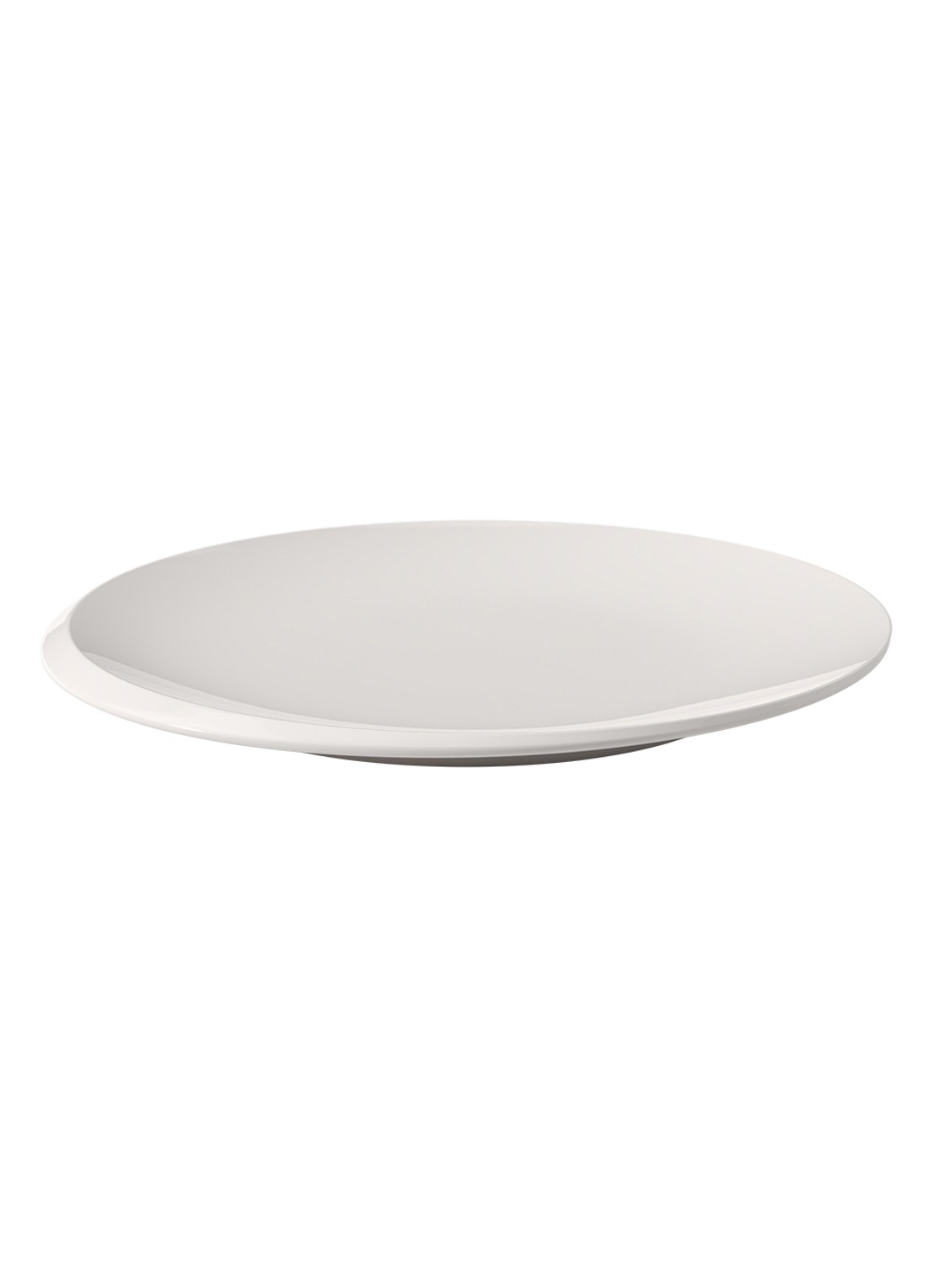 Villeroy & Boch NewMoon ontbijtbord 24 cm - voorkant 4 gebroken wit