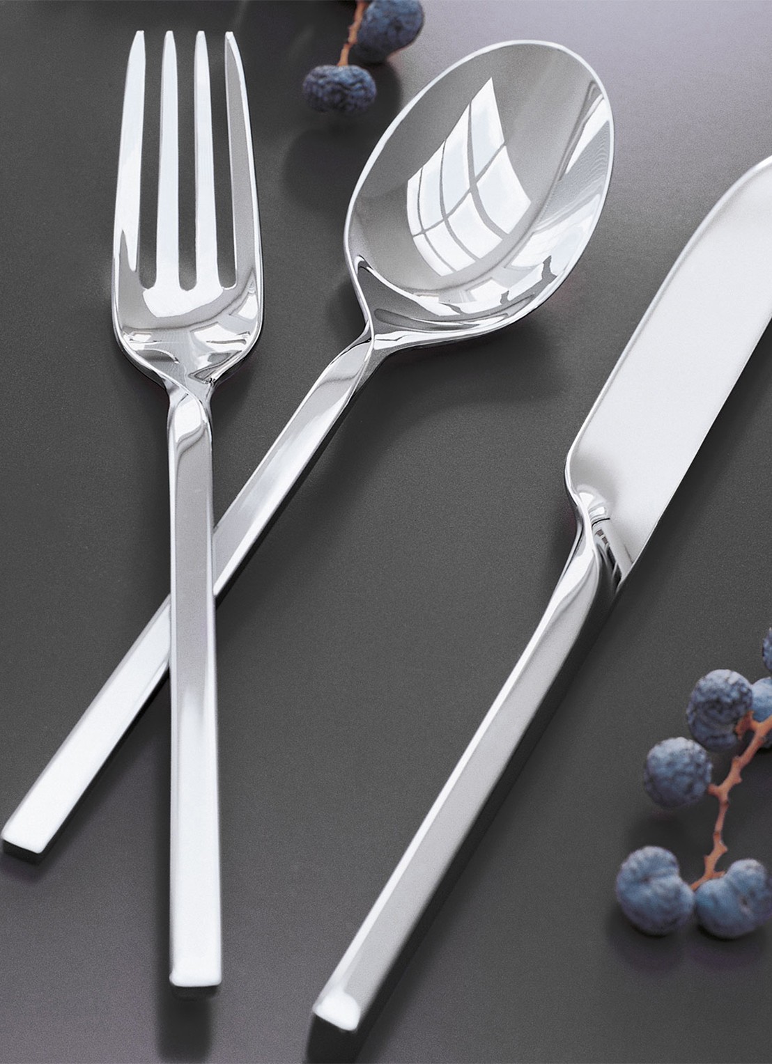 Villeroy & Boch NewWave bestekset 24-delig - detail 3 zilver