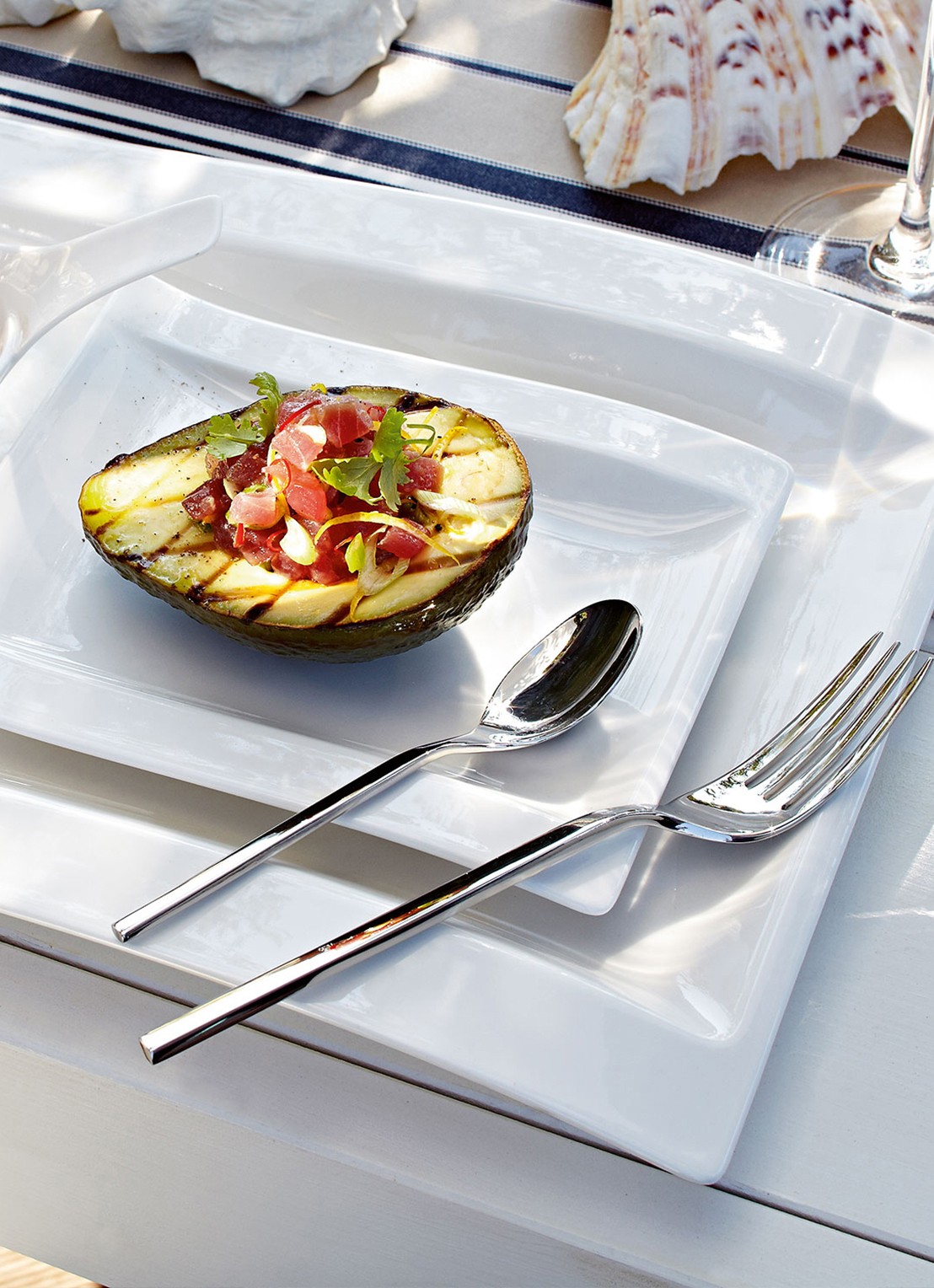 Villeroy & Boch NewWave bestekset 30-delig - achterkant 5 zilver