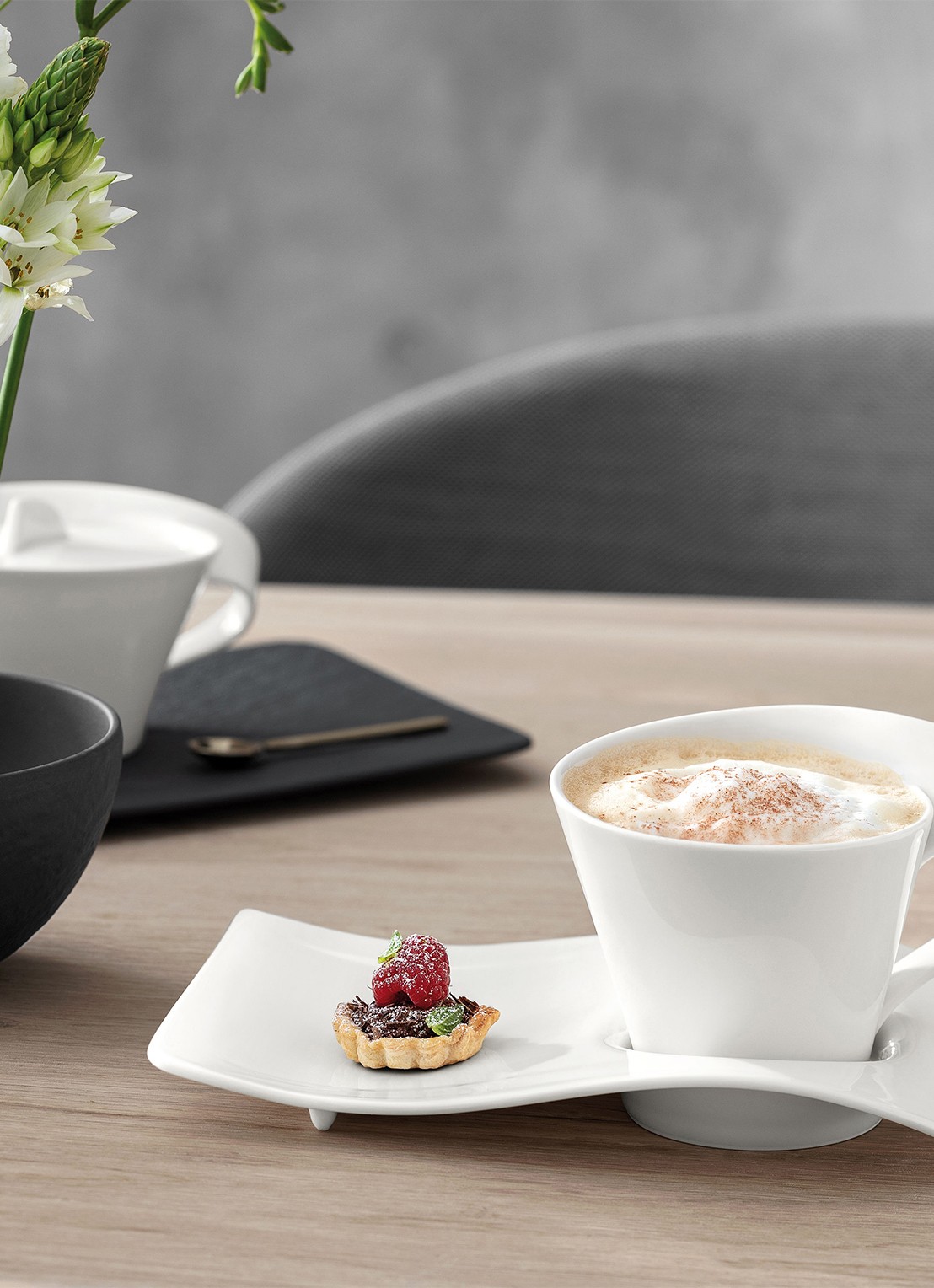 Villeroy & Boch NewWave Caffè mok 40 cl - detail 6 gebroken wit