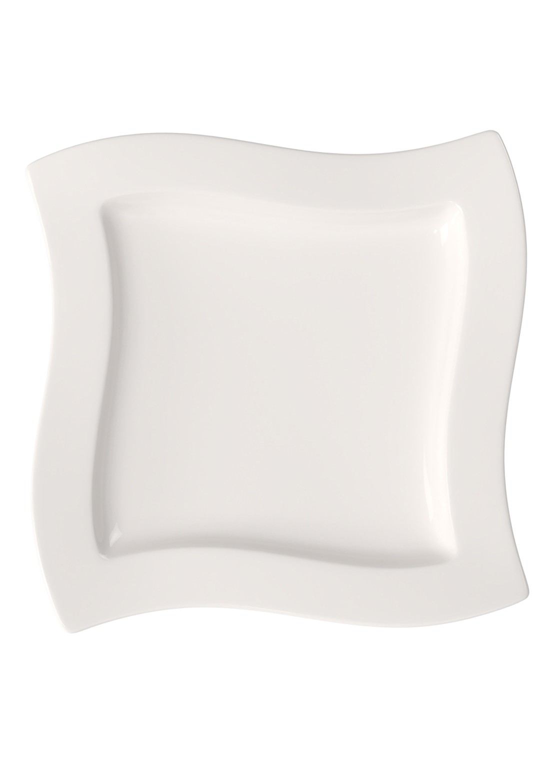 Villeroy & Boch NewWave dinerbord 27 cm - voorkant gebroken wit