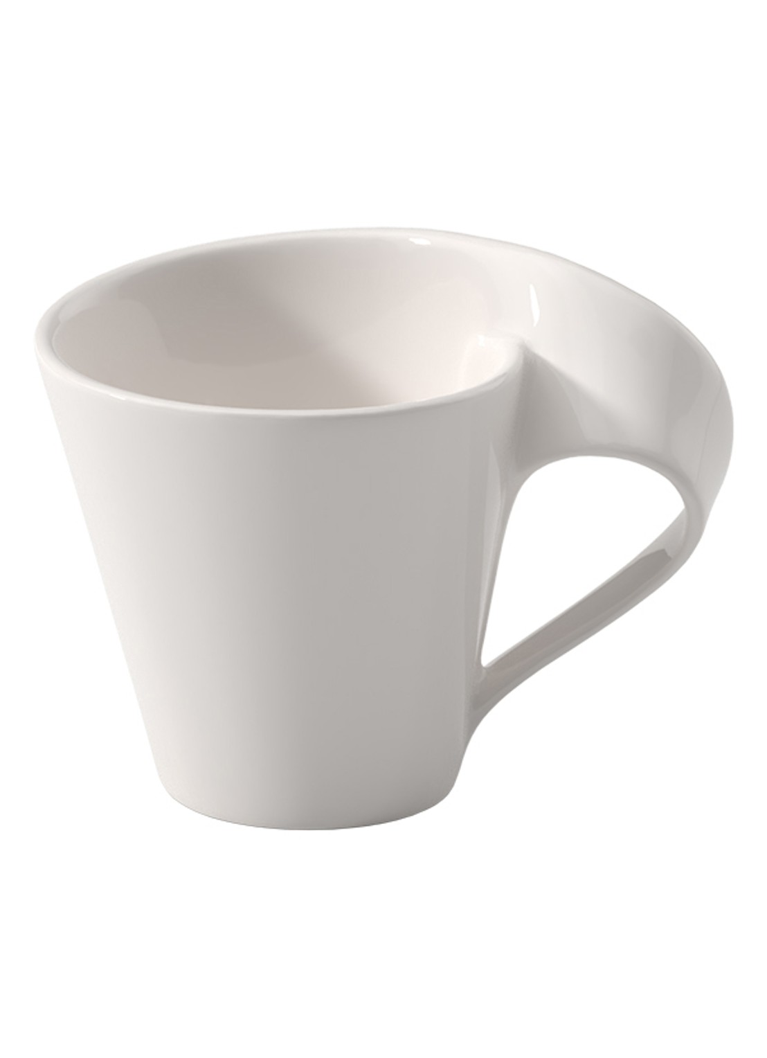Villeroy & Boch NewWave espressokopje 8 cl - voorkant 3 gebroken wit