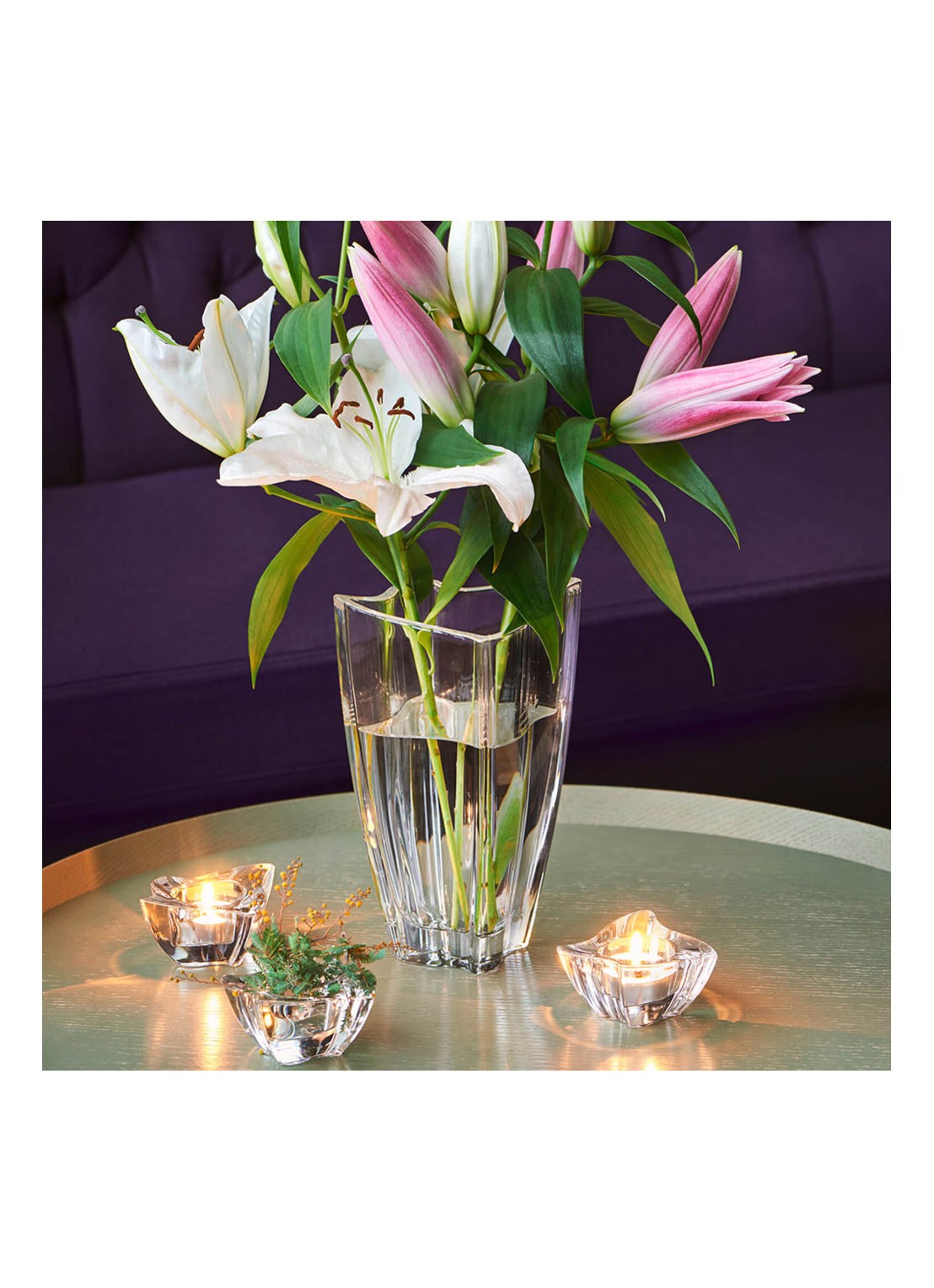 Villeroy & Boch NewWave glazen vaas 24 cm - detail 3 undefined