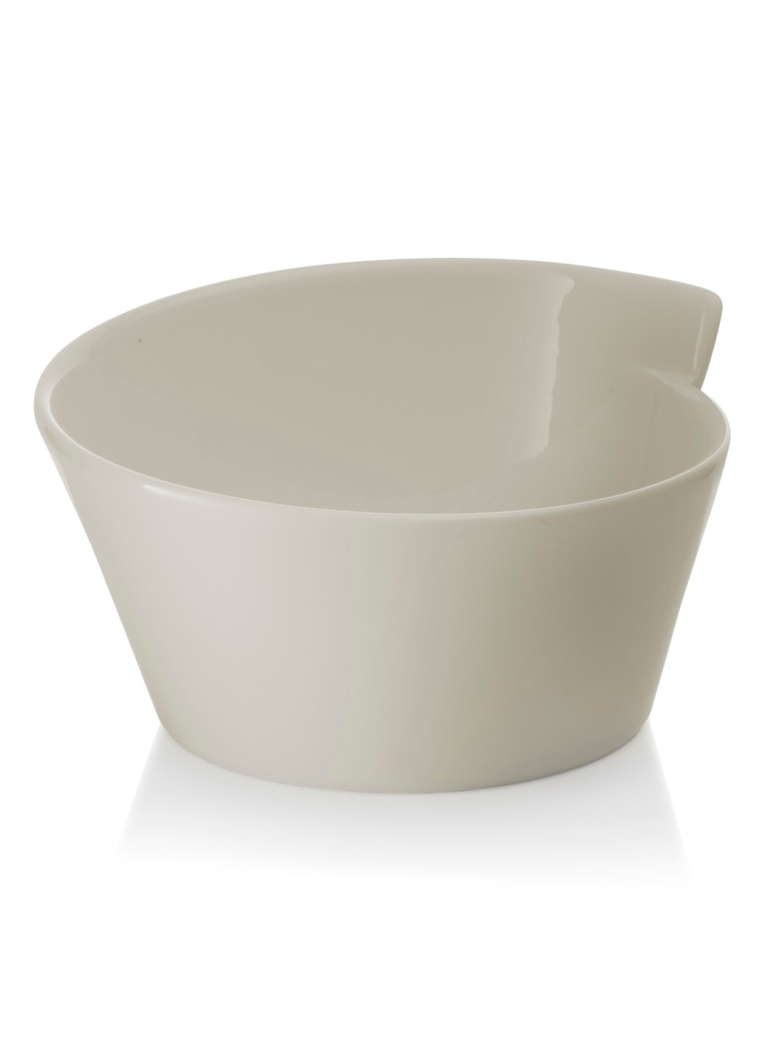 Villeroy & Boch NewWave kom 13 cm - voorkant 4 gebroken wit
