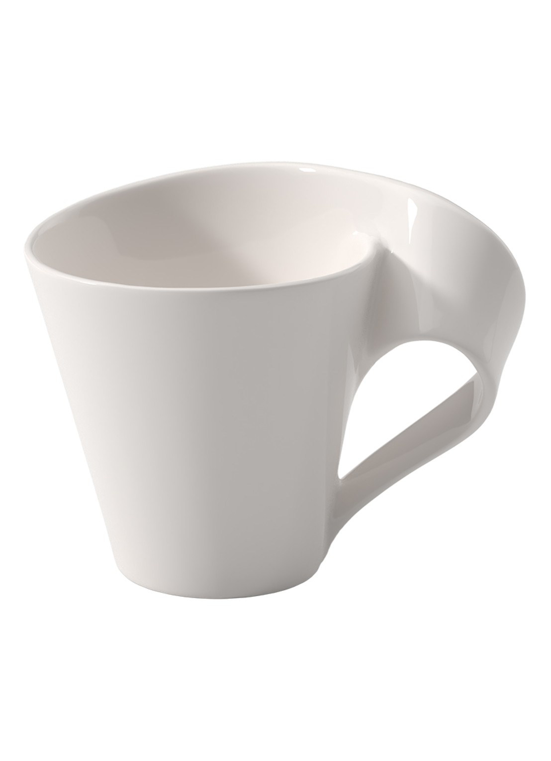 Villeroy & Boch NewWave kopje 25 cl - voorkant 3 gebroken wit