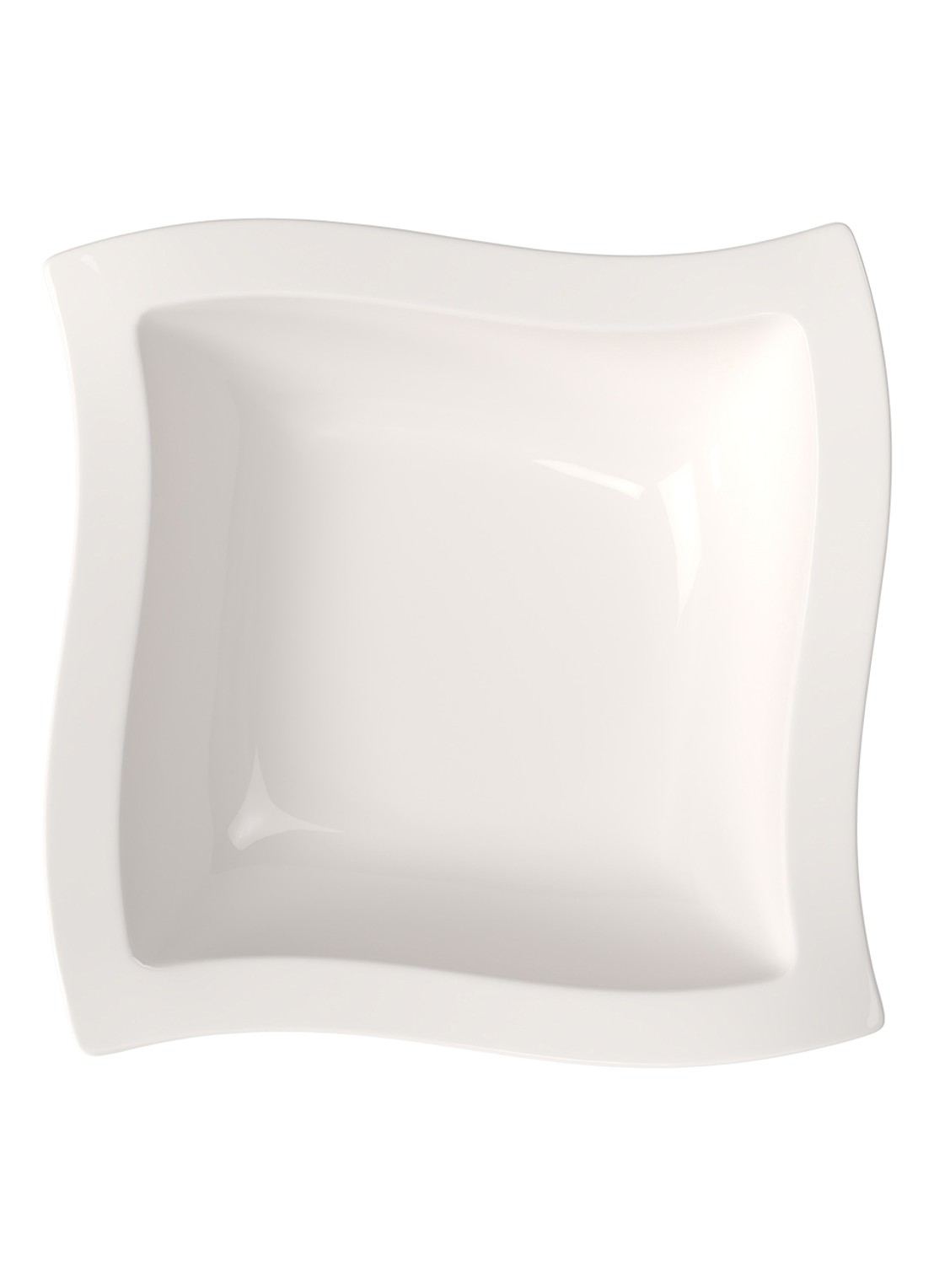 Villeroy & Boch NewWave saladeschaal 32 cm - voorkant 2 gebroken wit