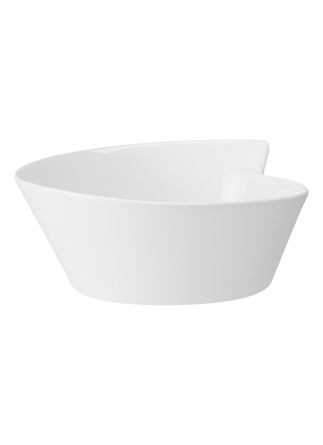 Villeroy & Boch NewWave saladeschaal 34 cm - voorkant 3 gebroken wit