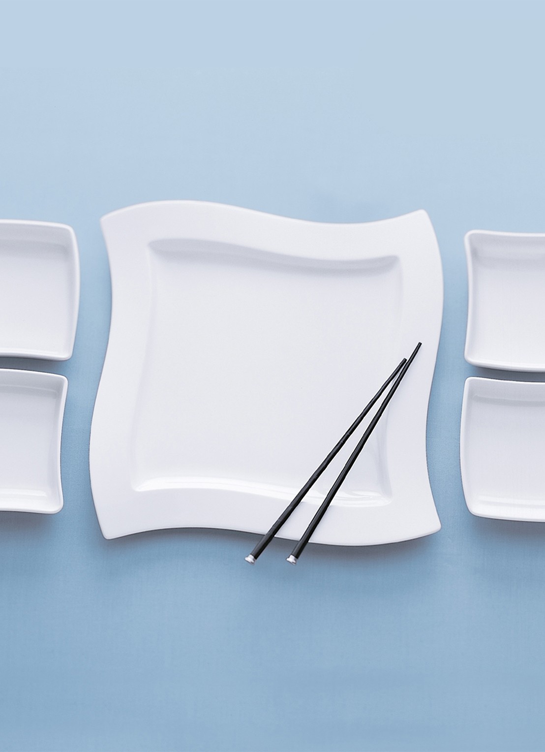 Villeroy & Boch NewWave schaal 14 cm - achterkant gebroken wit
