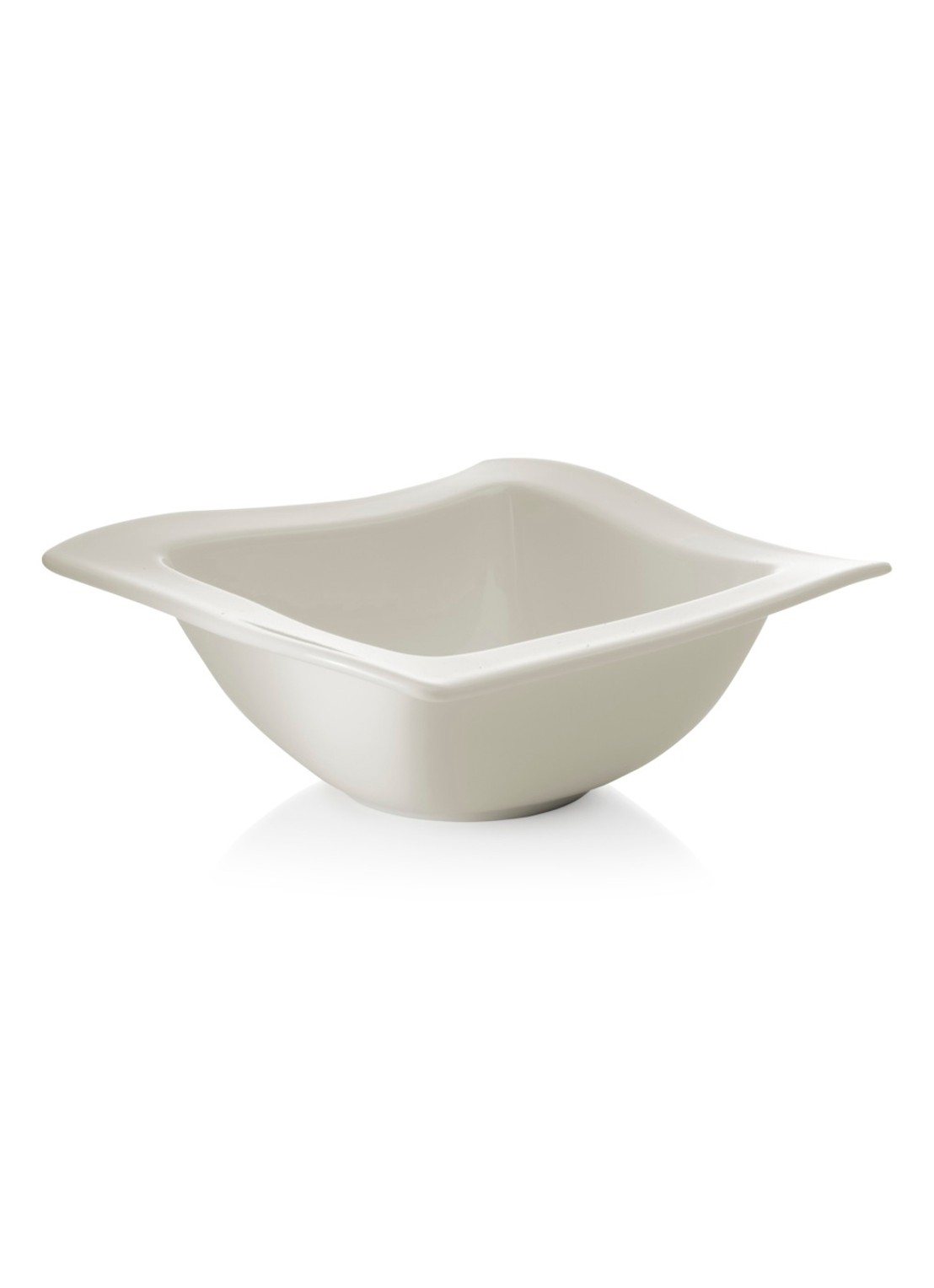 Villeroy & Boch NewWave serveerschaal 17 cm - voorkant 5 gebroken wit