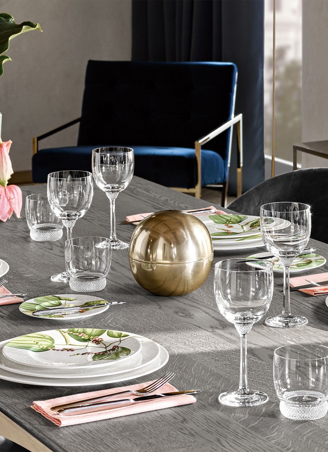 Villeroy & Boch Octavie rode wijnglas 28 cl - voorkant 3 transparant