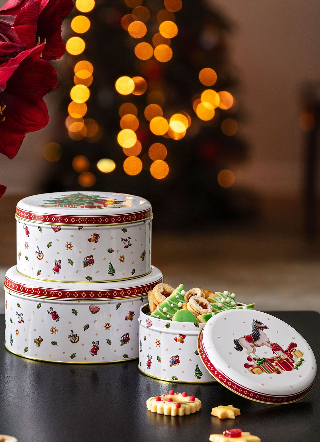 Villeroy & Boch Opbergblik set van 3 - voorkant 2 multicolor