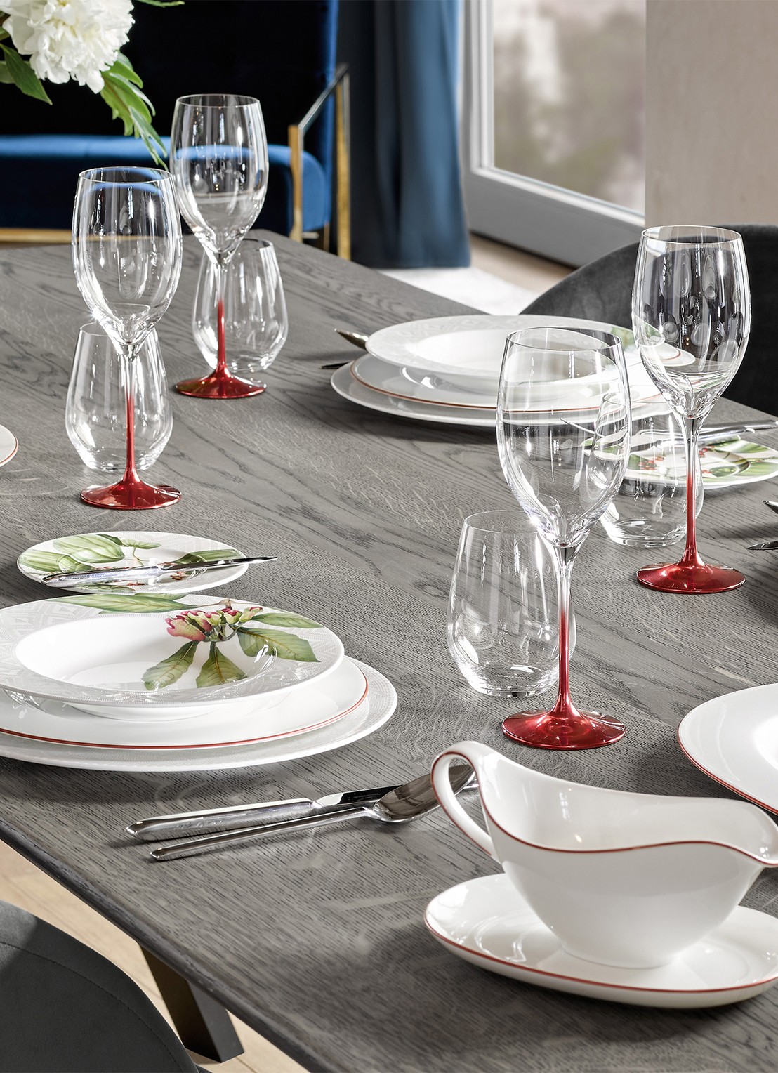 Villeroy & Boch Ovid waterglas 420 ml 4-delig - voorkant 2 transparant