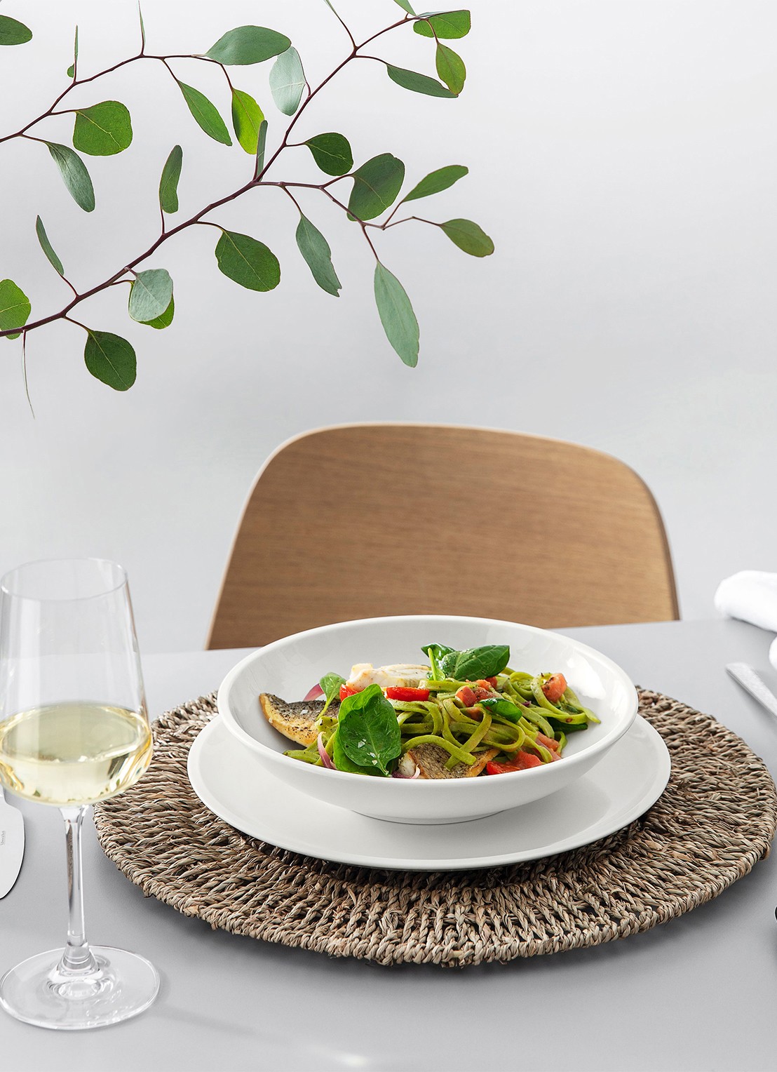 Villeroy & Boch Ovid witte wijnglas 38 cl set van 4 - voorkant 5 undefined