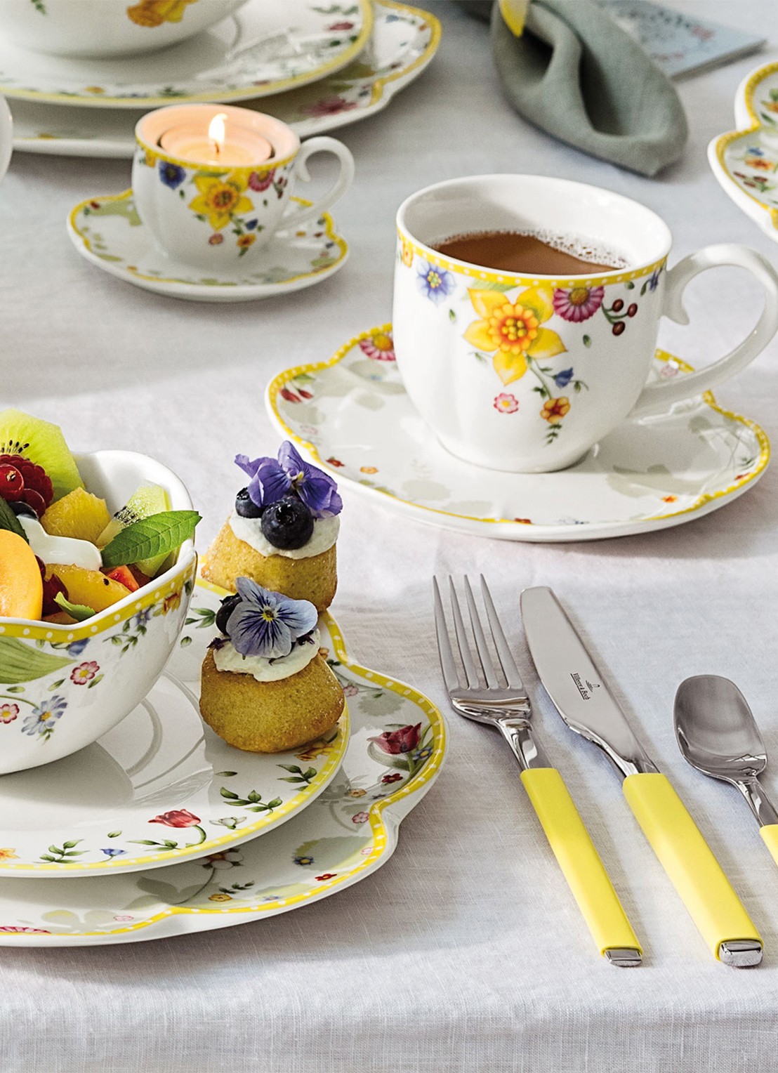 Villeroy & Boch Pasen Spring Awakening schotel 16,5 cm - detail 4 geel