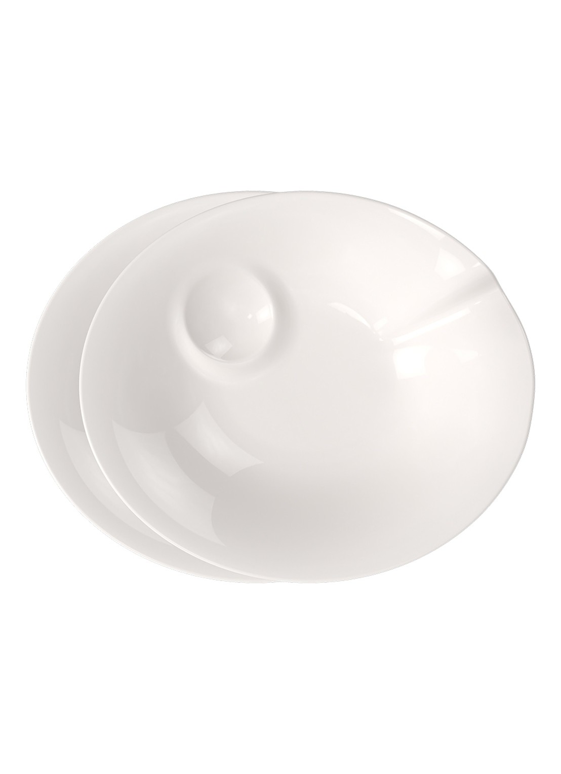 Villeroy & Boch Pasta Passion pastabord 30,5 cm set van 2 - voorkant gebroken wit