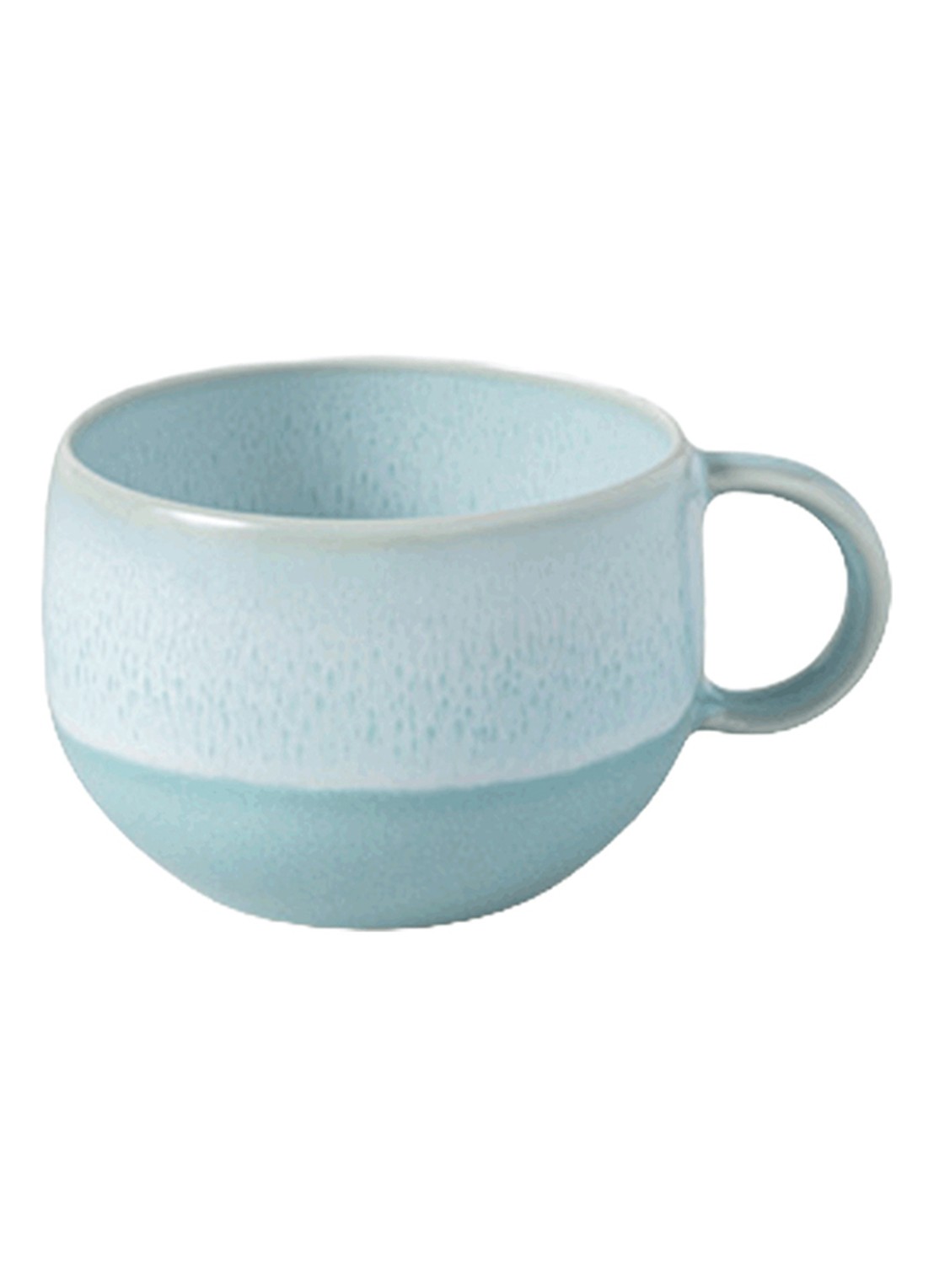 Villeroy & Boch Perlemor espressokopje - voorkant aquablauw