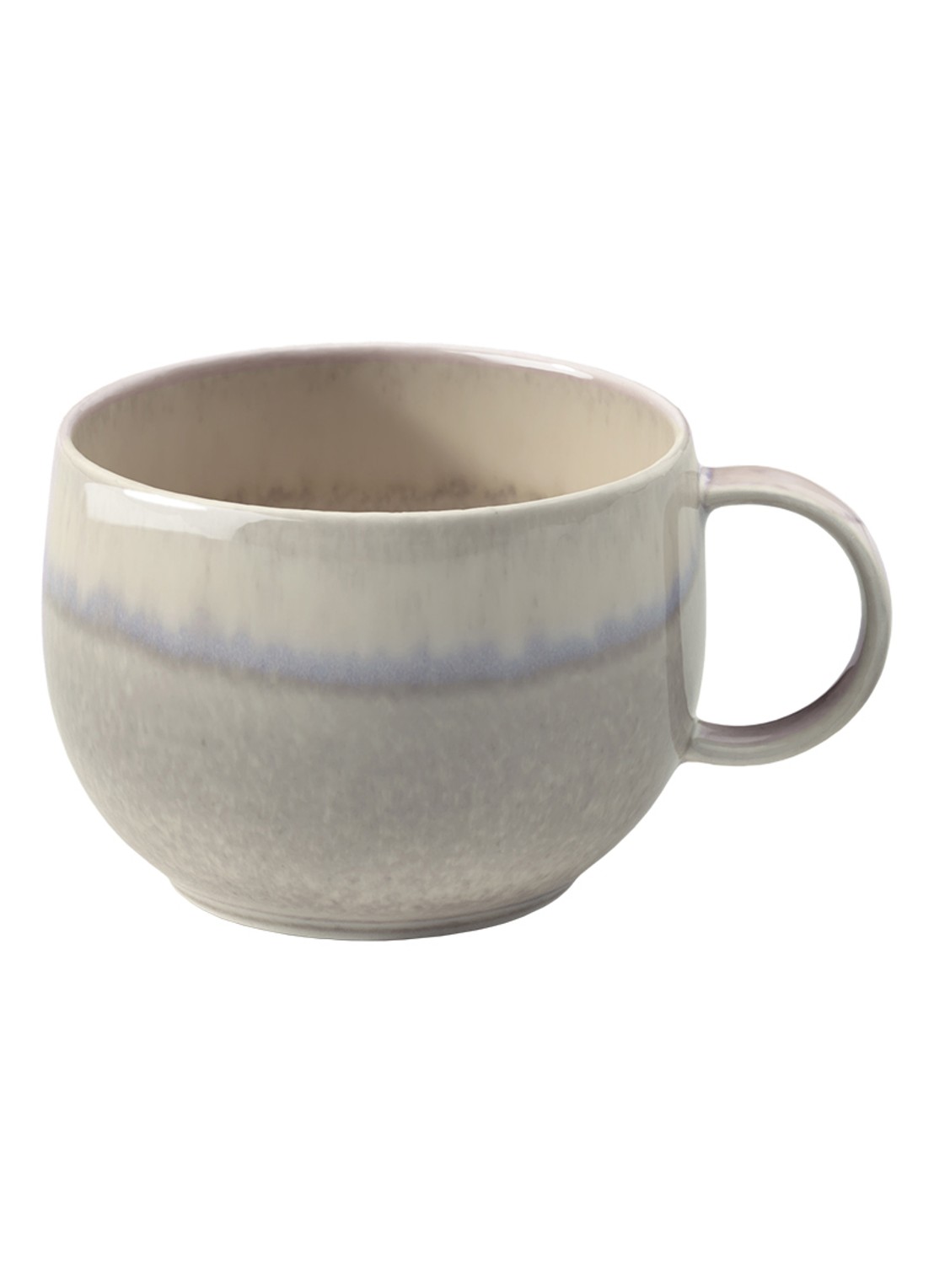 Villeroy & Boch Perlemor Sand kopje 19 cl - voorkant 4 donkerbeige