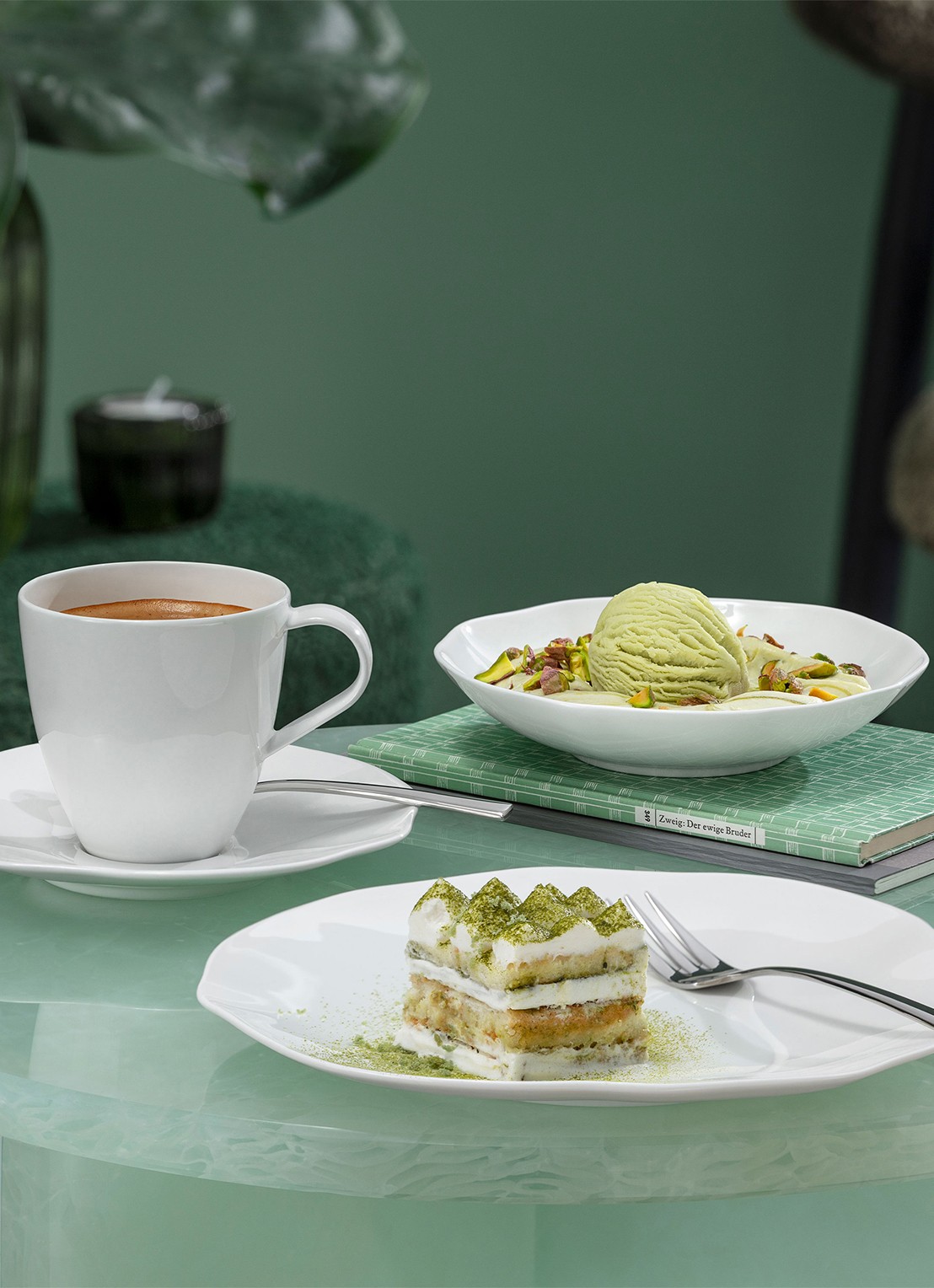 Villeroy & Boch Pura koffiekopje - achterkant 3 wit