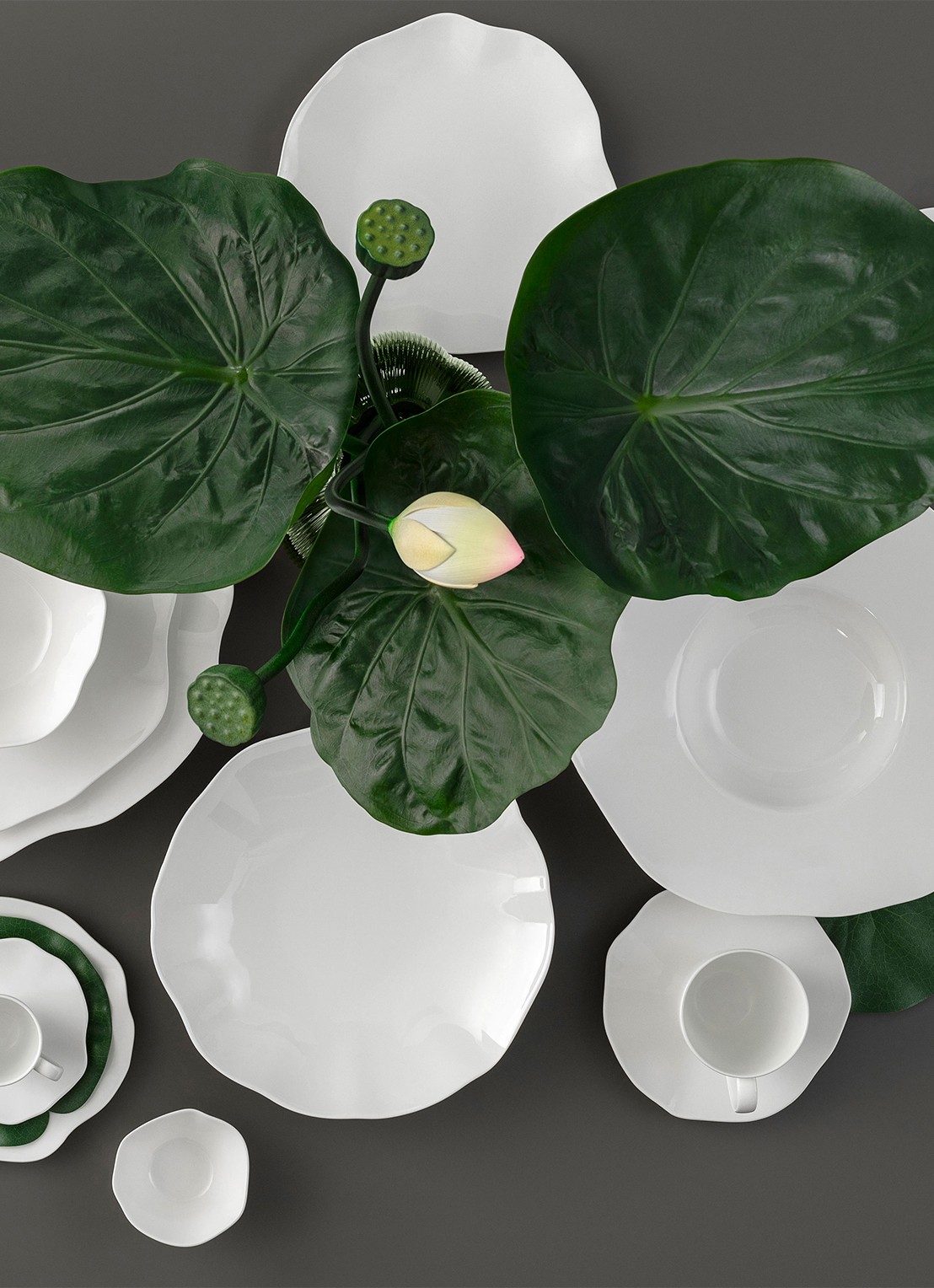 Villeroy & Boch Pura pastabord 25 cm - achterkant 3 wit