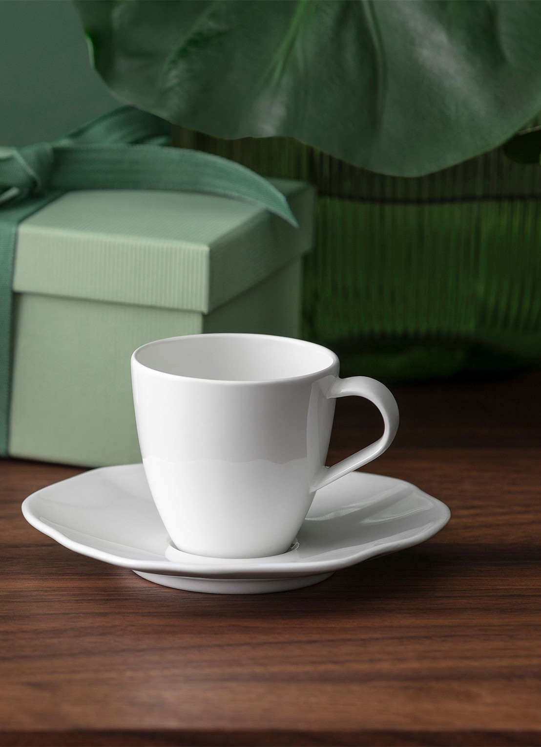 Villeroy & Boch Pura schotel 12 cm - voorkant 3 wit