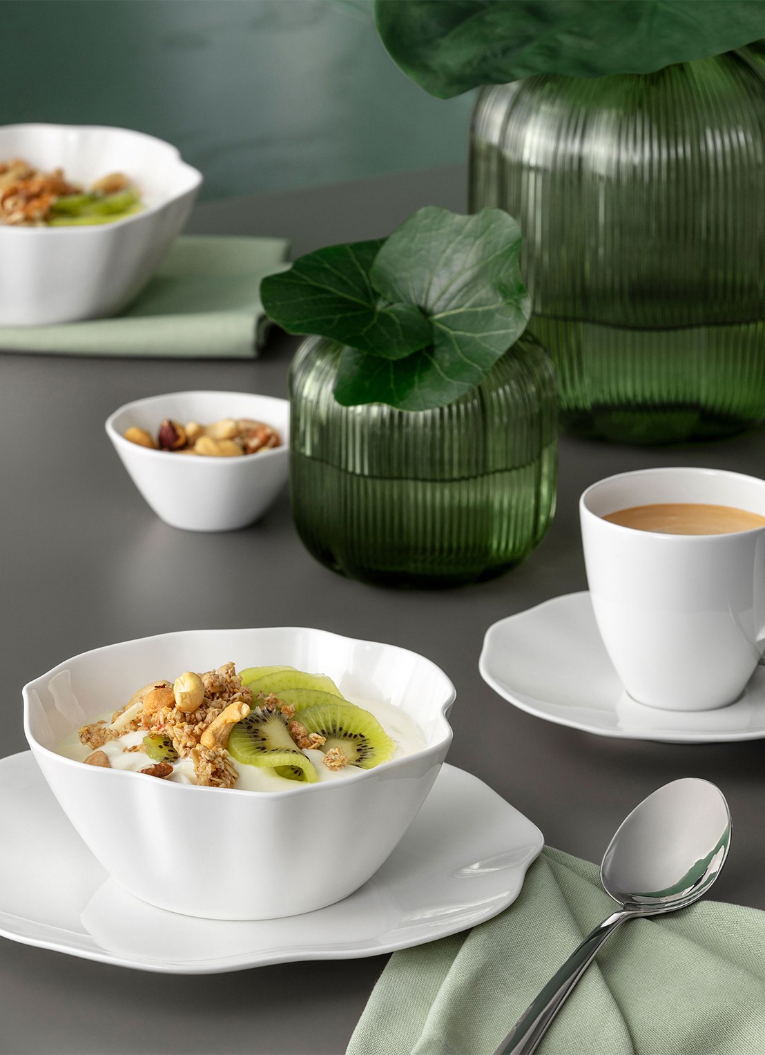 Villeroy & Boch Pura schotel 15,5 cm - achterkant wit