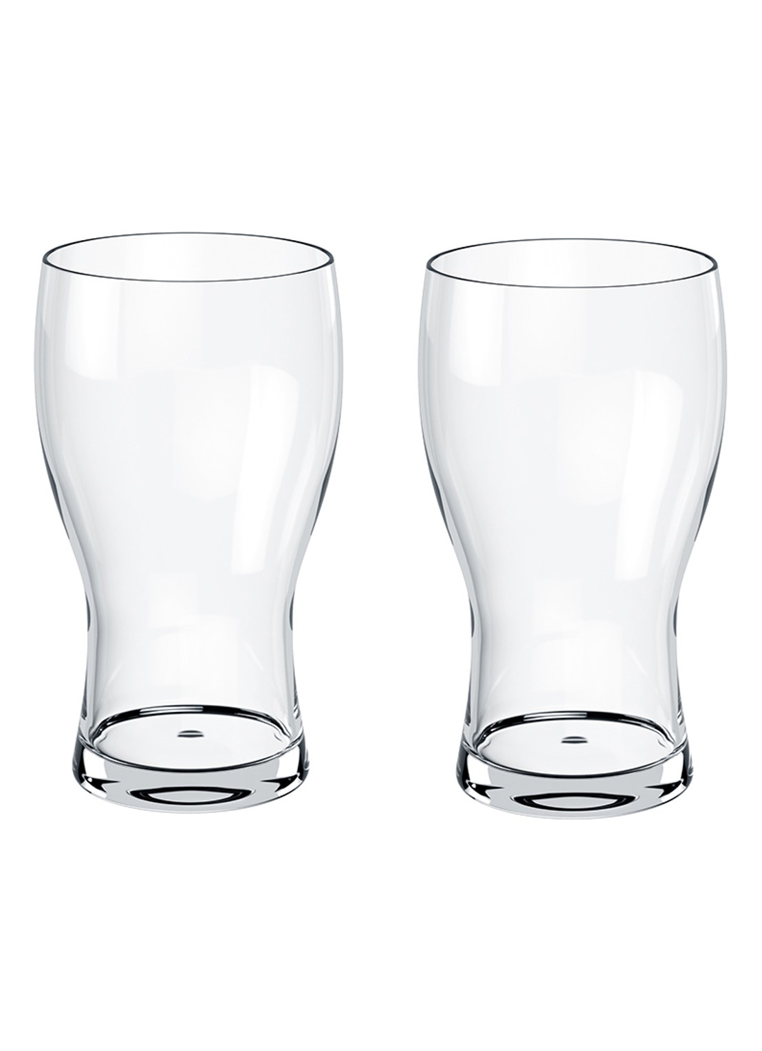 Villeroy & Boch Purismo bierglas 65 cl set van 2 - voorkant 6 transparant