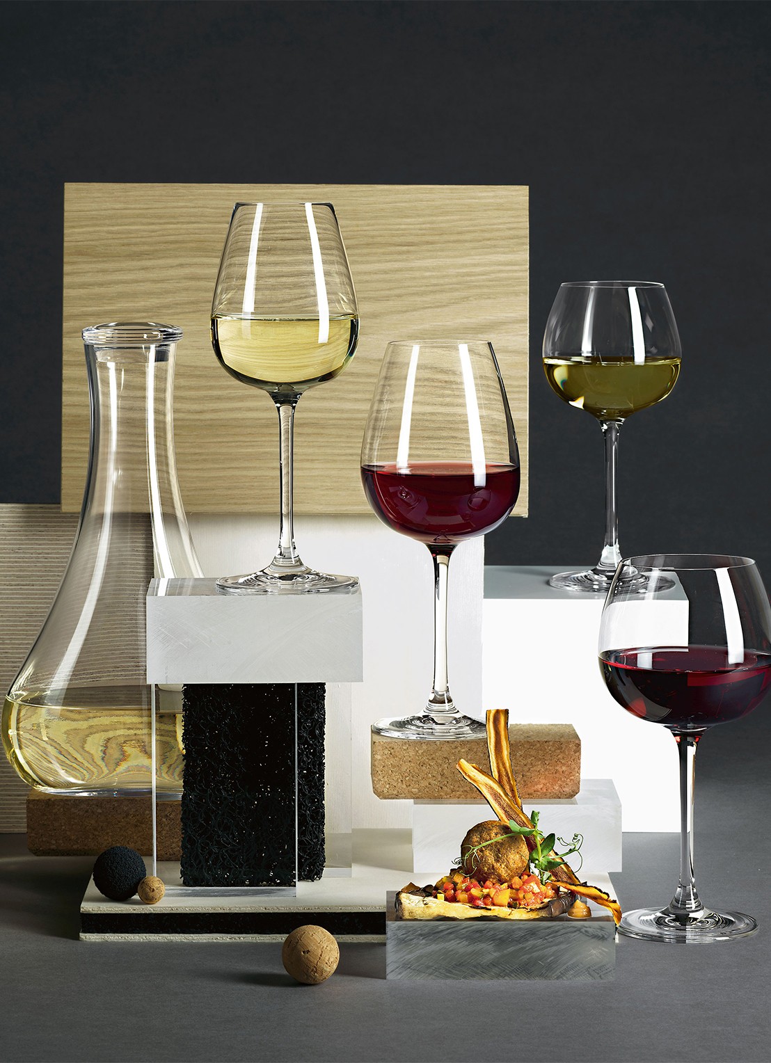 Villeroy & Boch Purismo Wine decanteerkaraf 0,75 liter - achterkant transparant