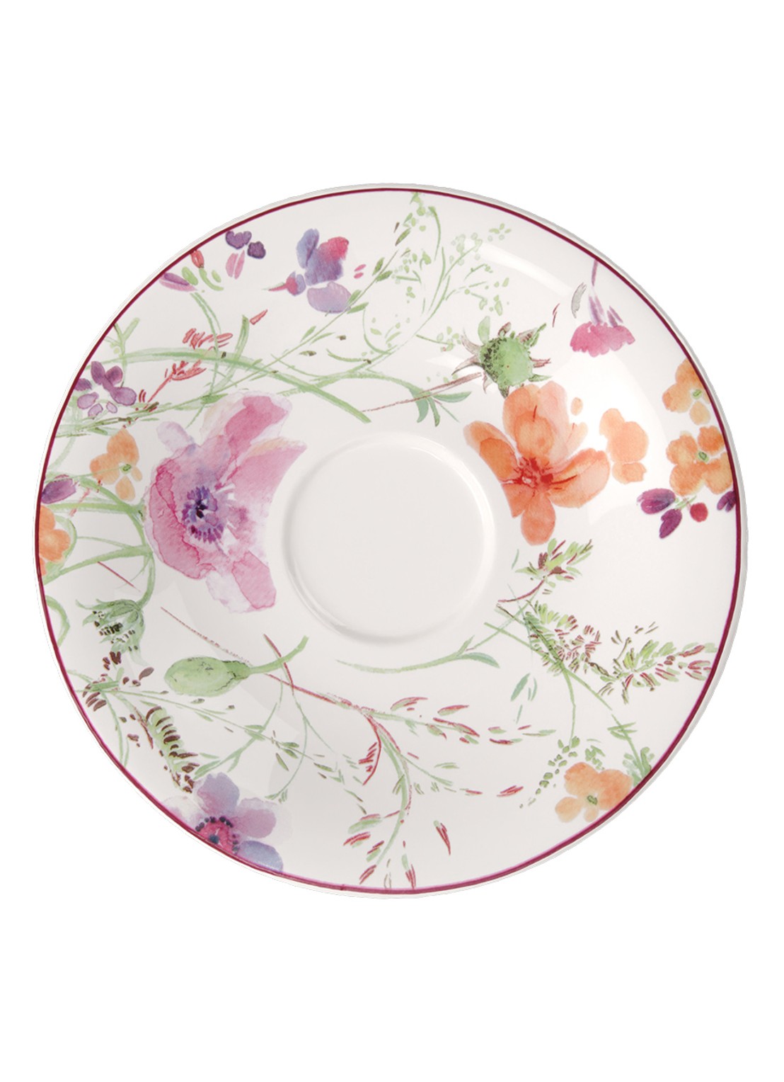 Villeroy & Boch Ronde schotel 16,5 cm - voorkant 5 gebroken wit