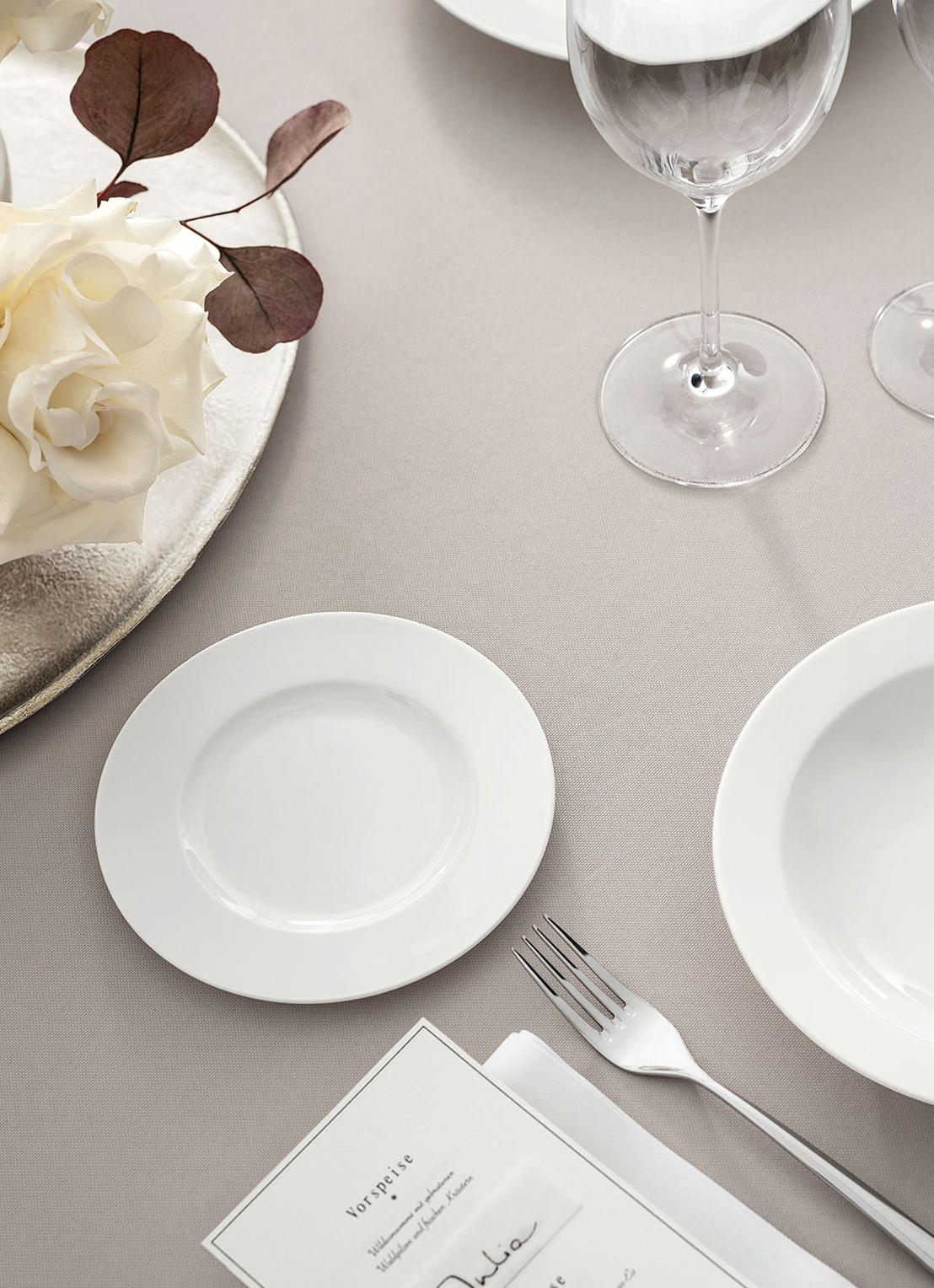 Villeroy & Boch Royal gebaksbordje 16 cm - voorkant 3 gebroken wit