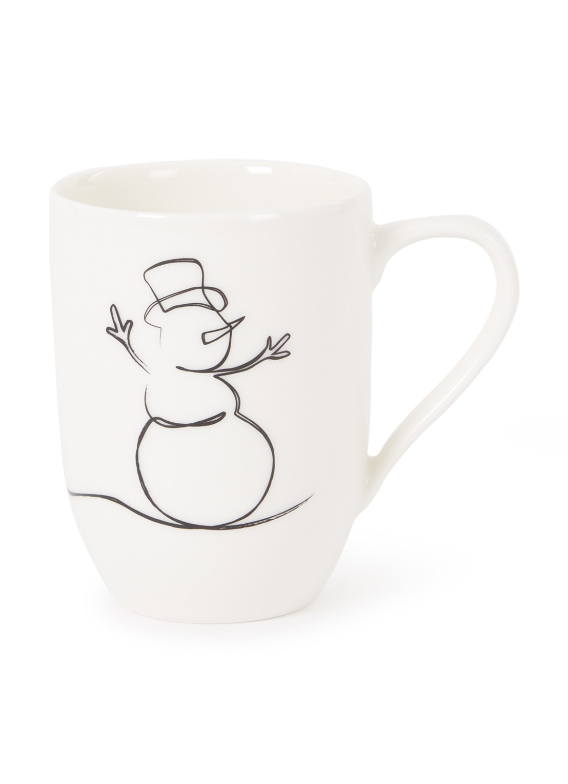 Villeroy & Boch Statement Lines kopje 28 cl  - voorkant wit