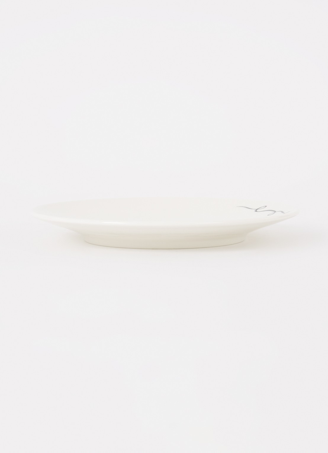 Villeroy & Boch Statement Lines ontbijtbord 21 cm - voorkant 2 wit