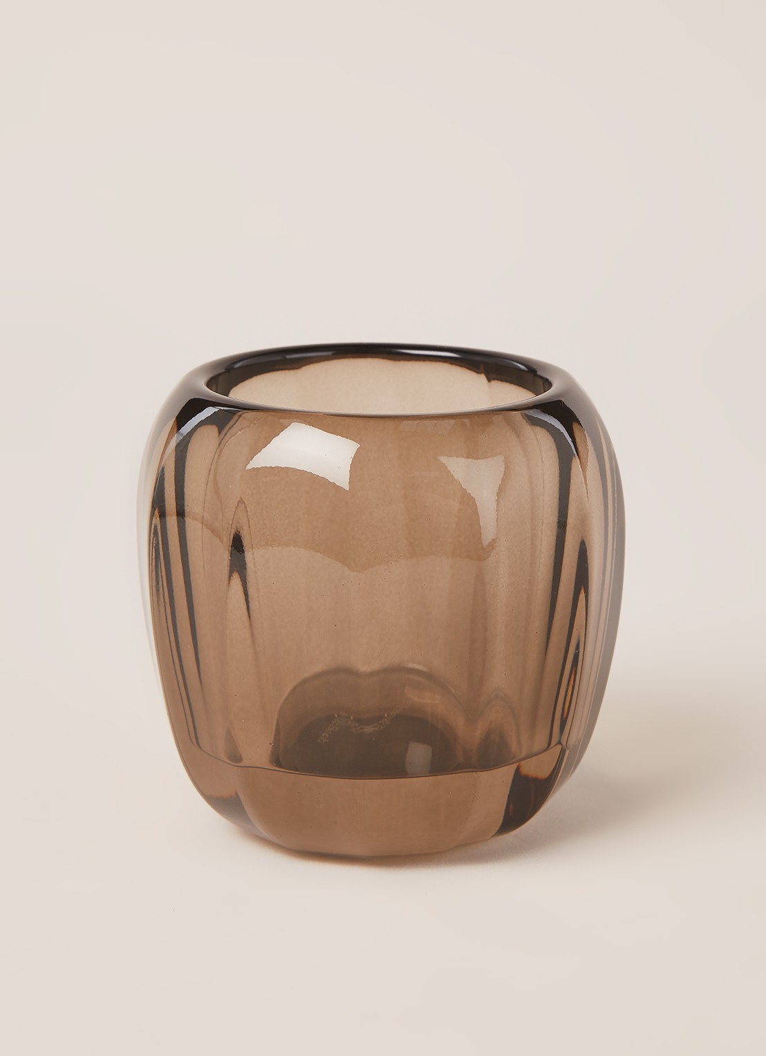 Villeroy & Boch Teelichthalter klein Natural C - voorkant 2 bruin