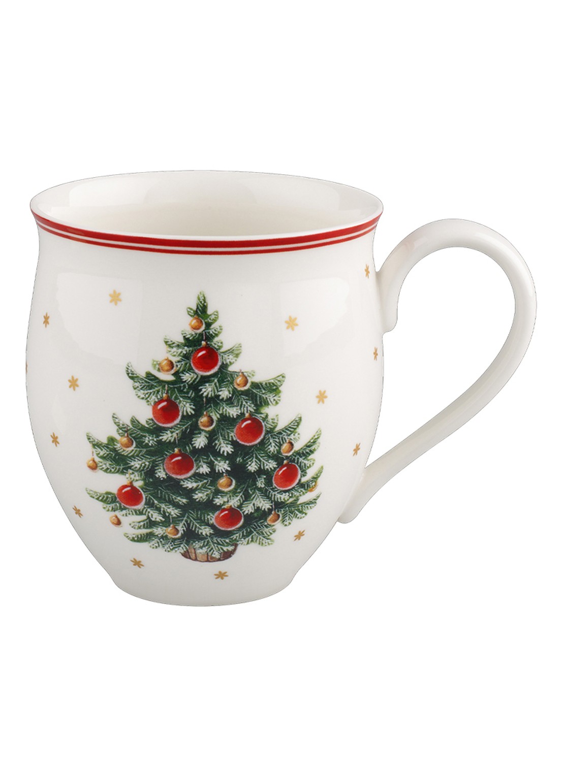 Villeroy & Boch Toy's Delight kerst kopje 34 cl - voorkant gebroken wit