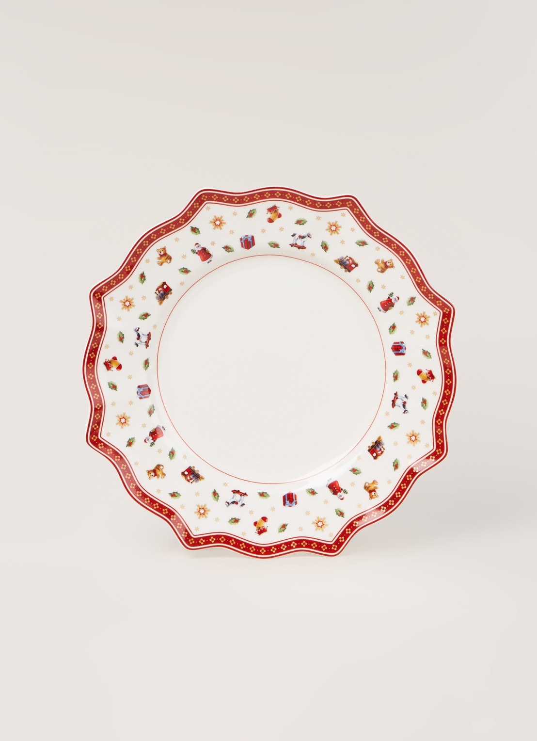 Villeroy & Boch Toy's Delight Kerst serviesset 12-delig - detail 4 steenrood