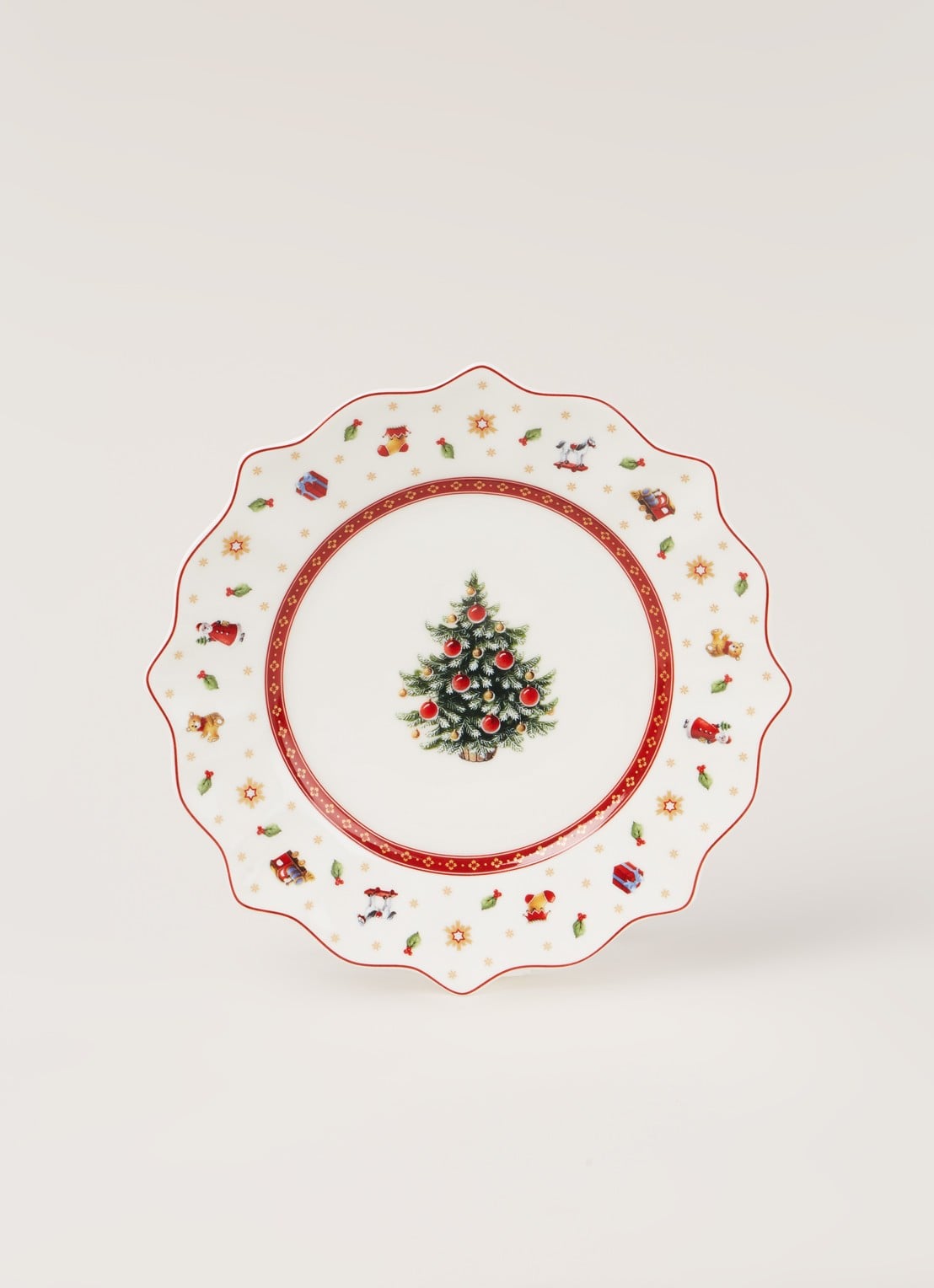 Villeroy & Boch Toy's Delight Kerst serviesset 12-delig - detail 6 steenrood