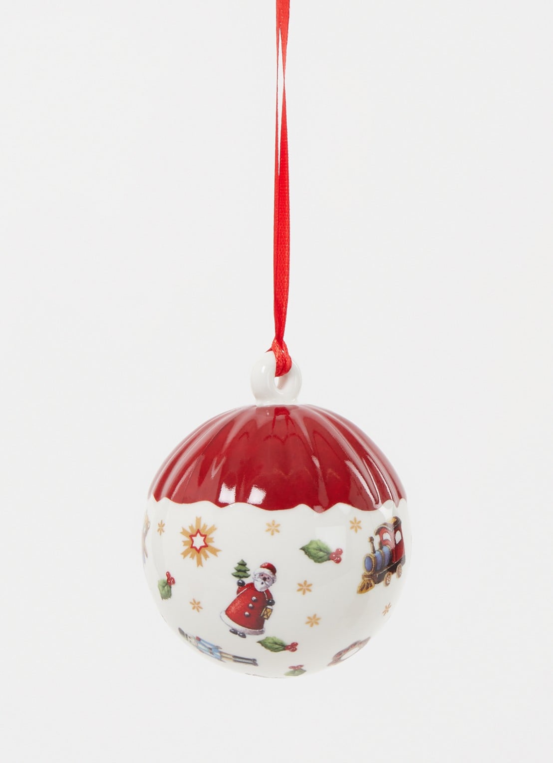 Villeroy & Boch Toy's Delight kerstbal 6 cm - voorkant 4 steenrood