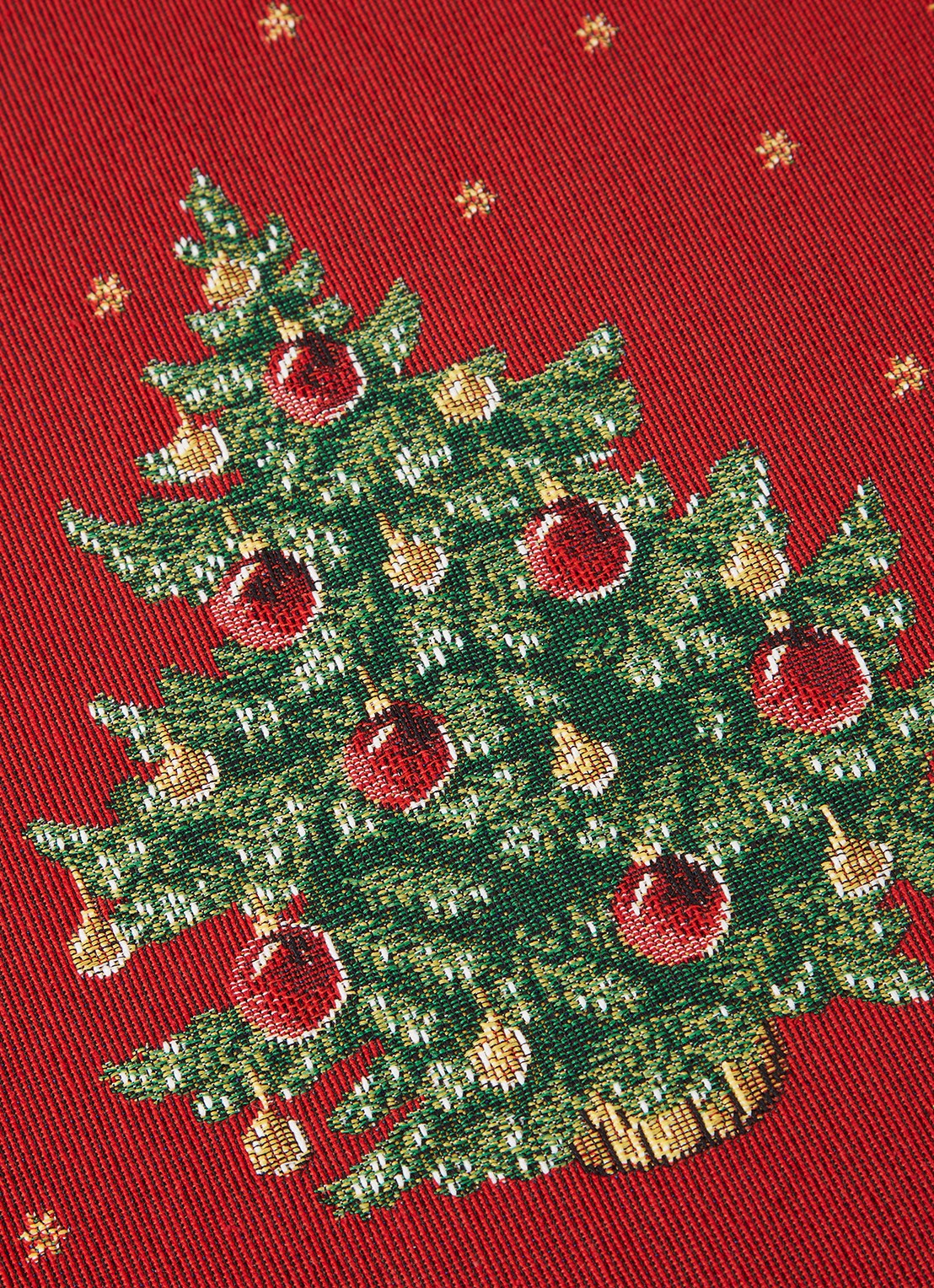 Villeroy & Boch Toy's Delight Kerstboom placemat 32 x 48 cm - detail 3 steenrood