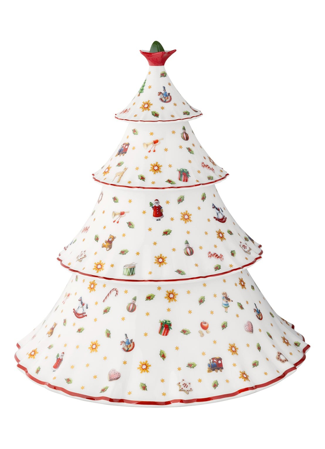 Villeroy & Boch Toy's Delight koektrommel - voorkant 2 rood